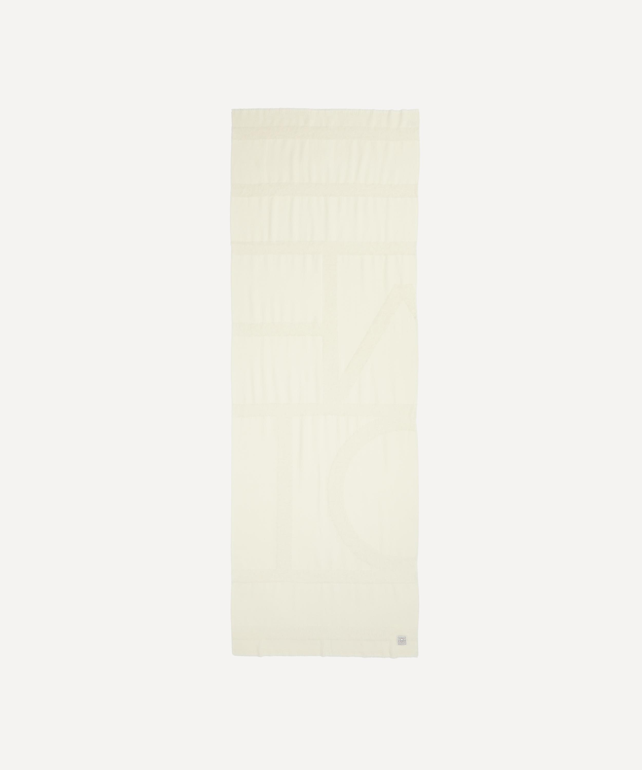 Toteme - Monogram Twill Scarf image number 1