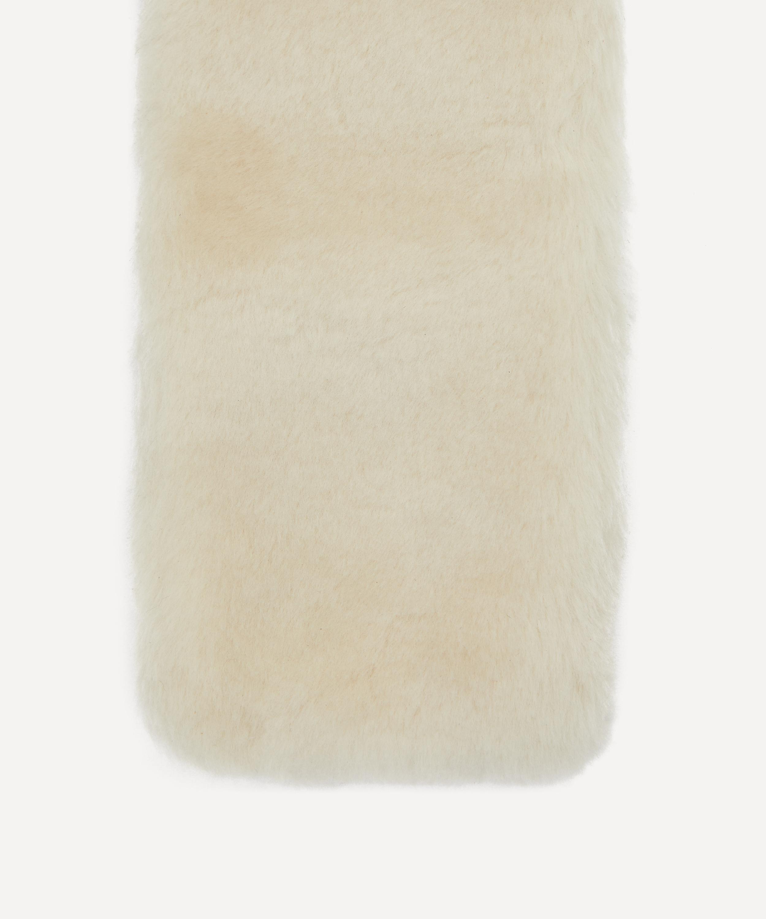 Toteme - Shearling Tuxedo Scarf image number 2