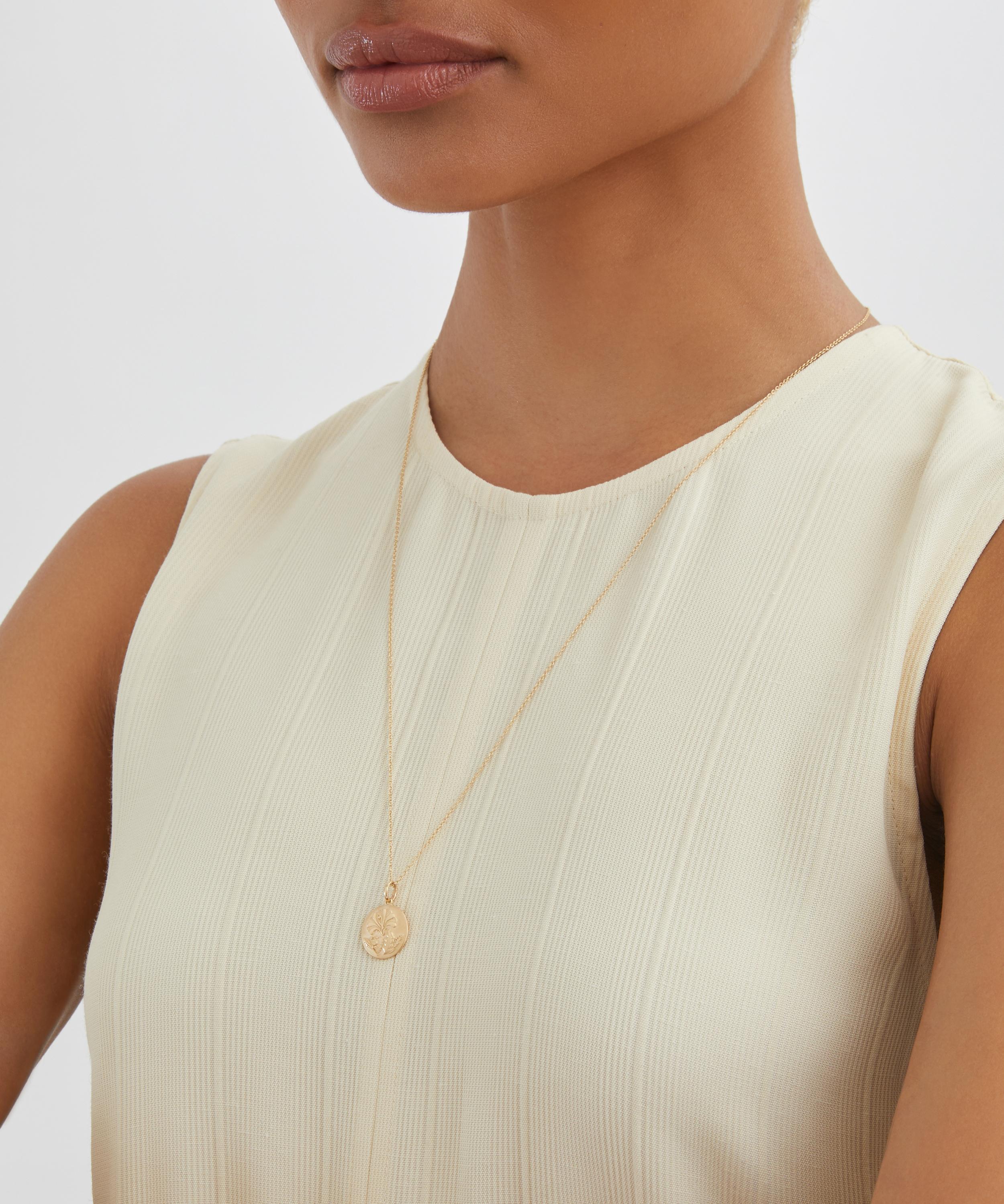 Liberty - 9ct Gold Plain Chain Necklace image number 1