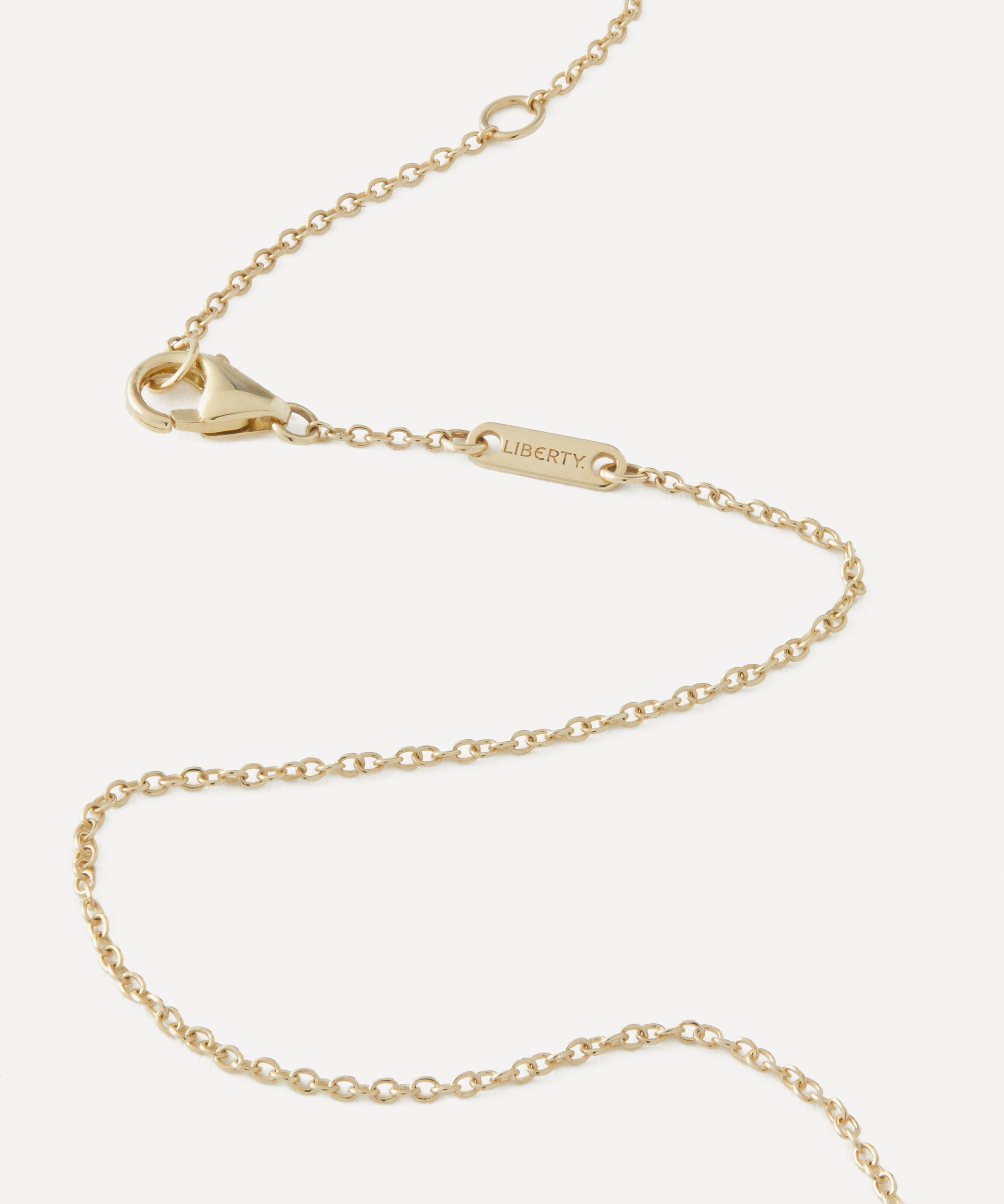 Liberty - 9ct Gold Plain Chain Necklace image number 2