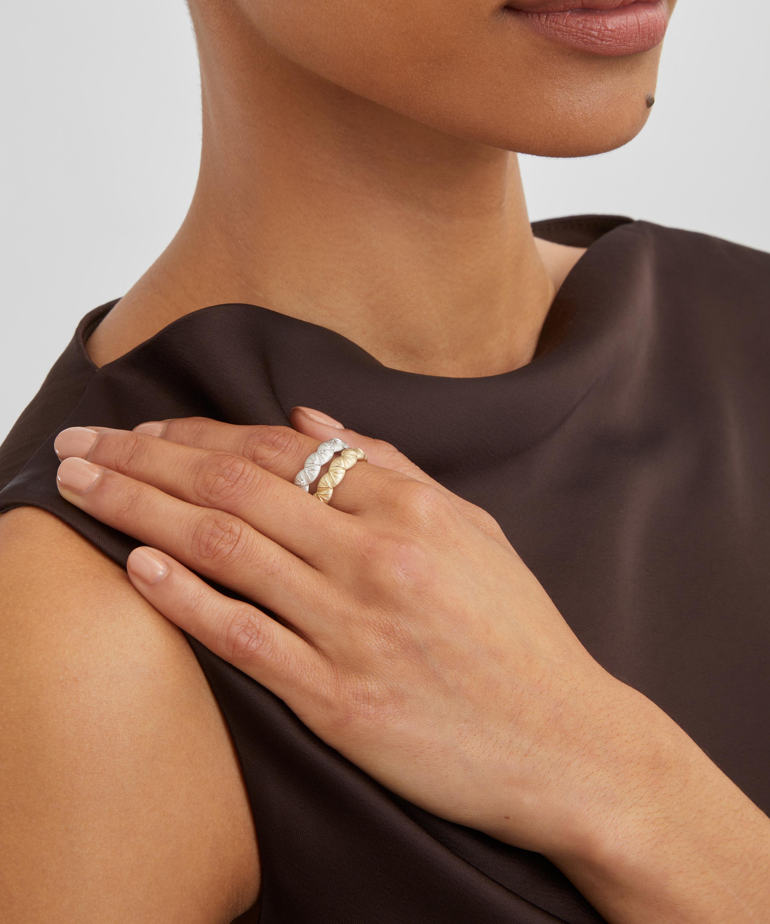 Liberty - 9ct Gold Fanfare Ring image number 1