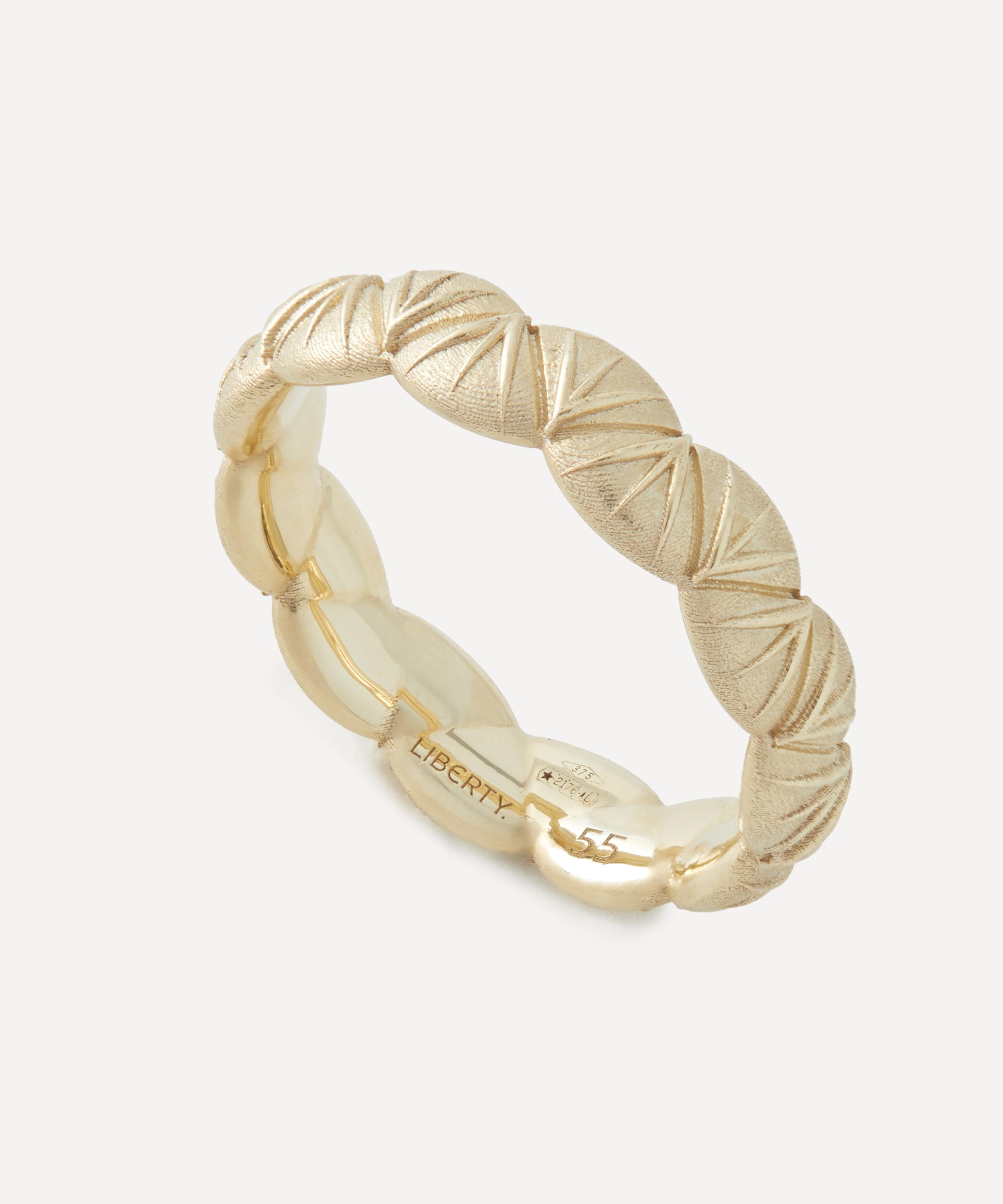 Liberty - 9ct Gold Fanfare Ring image number 2