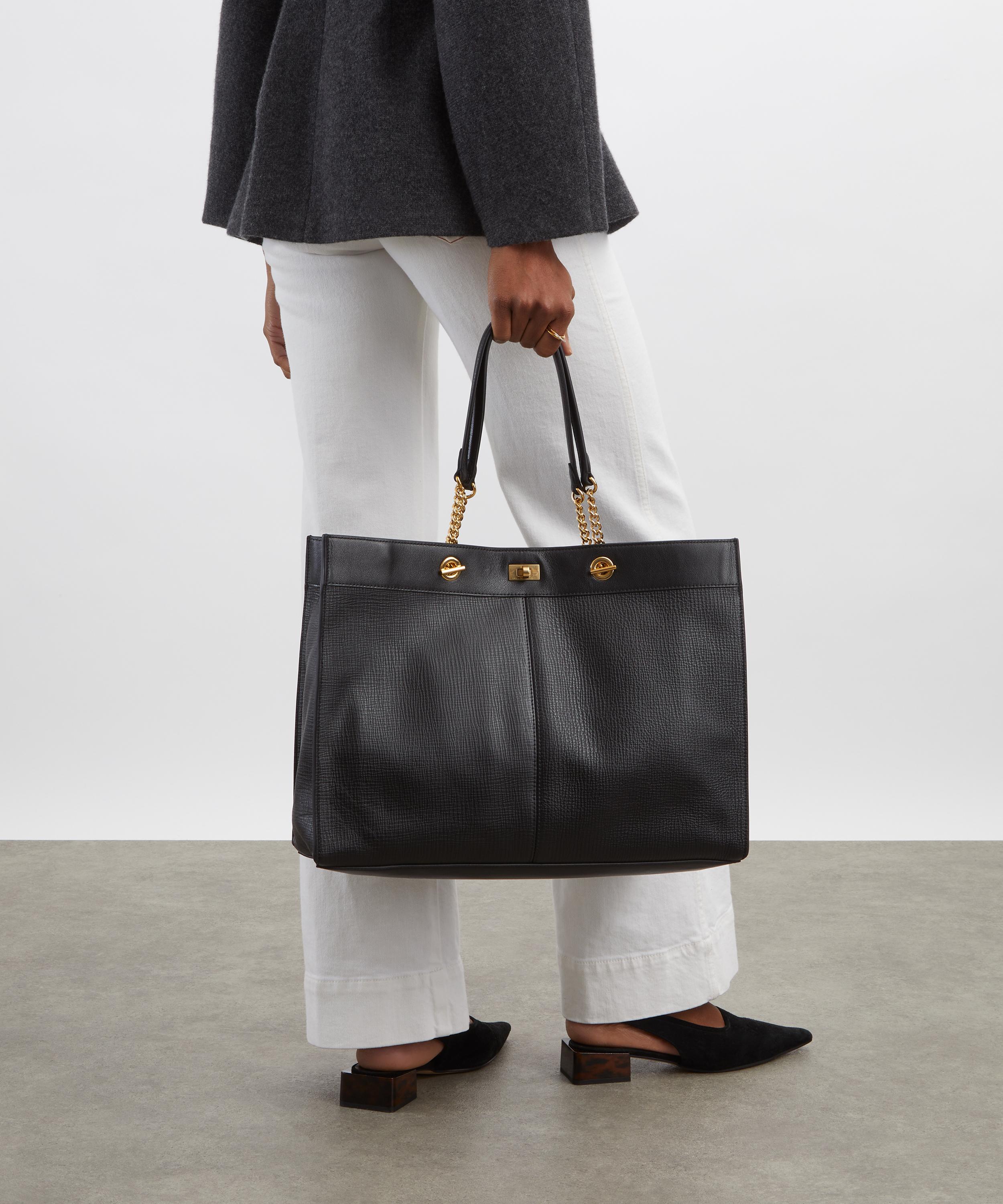 Anya Hindmarch - Mortimer Eyelet Chain Leather Tote Bag image number 1