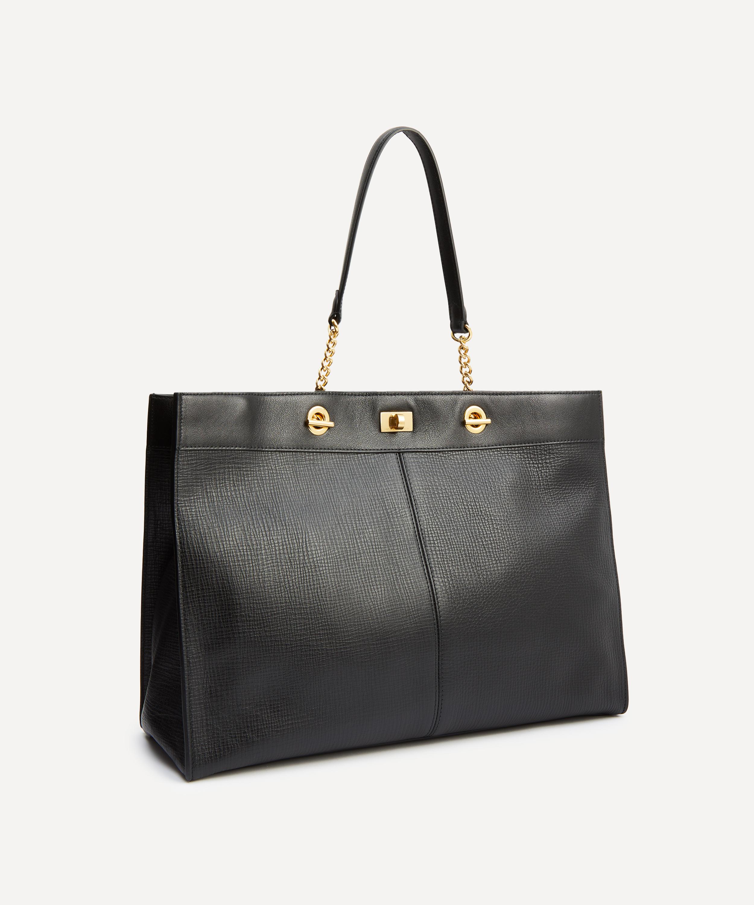 Anya Hindmarch - Mortimer Eyelet Chain Leather Tote Bag image number 2