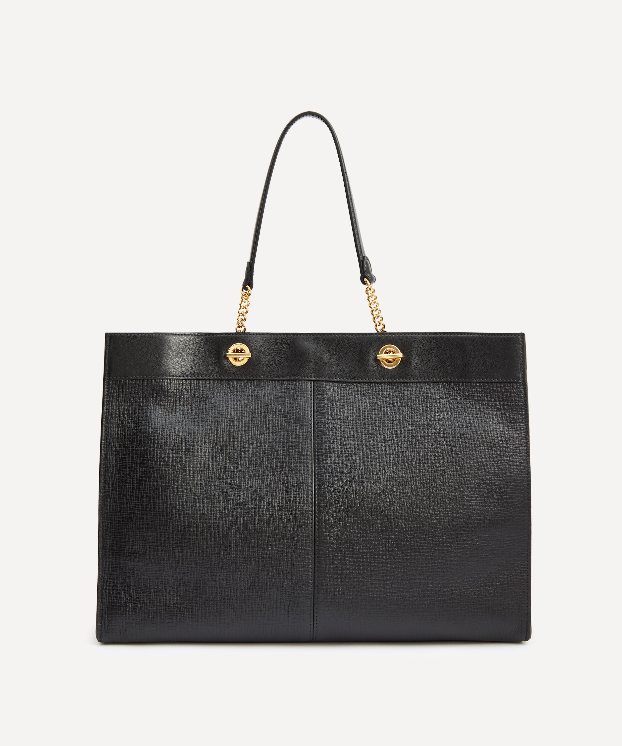 Anya Hindmarch - Mortimer Eyelet Chain Leather Tote Bag image number 3