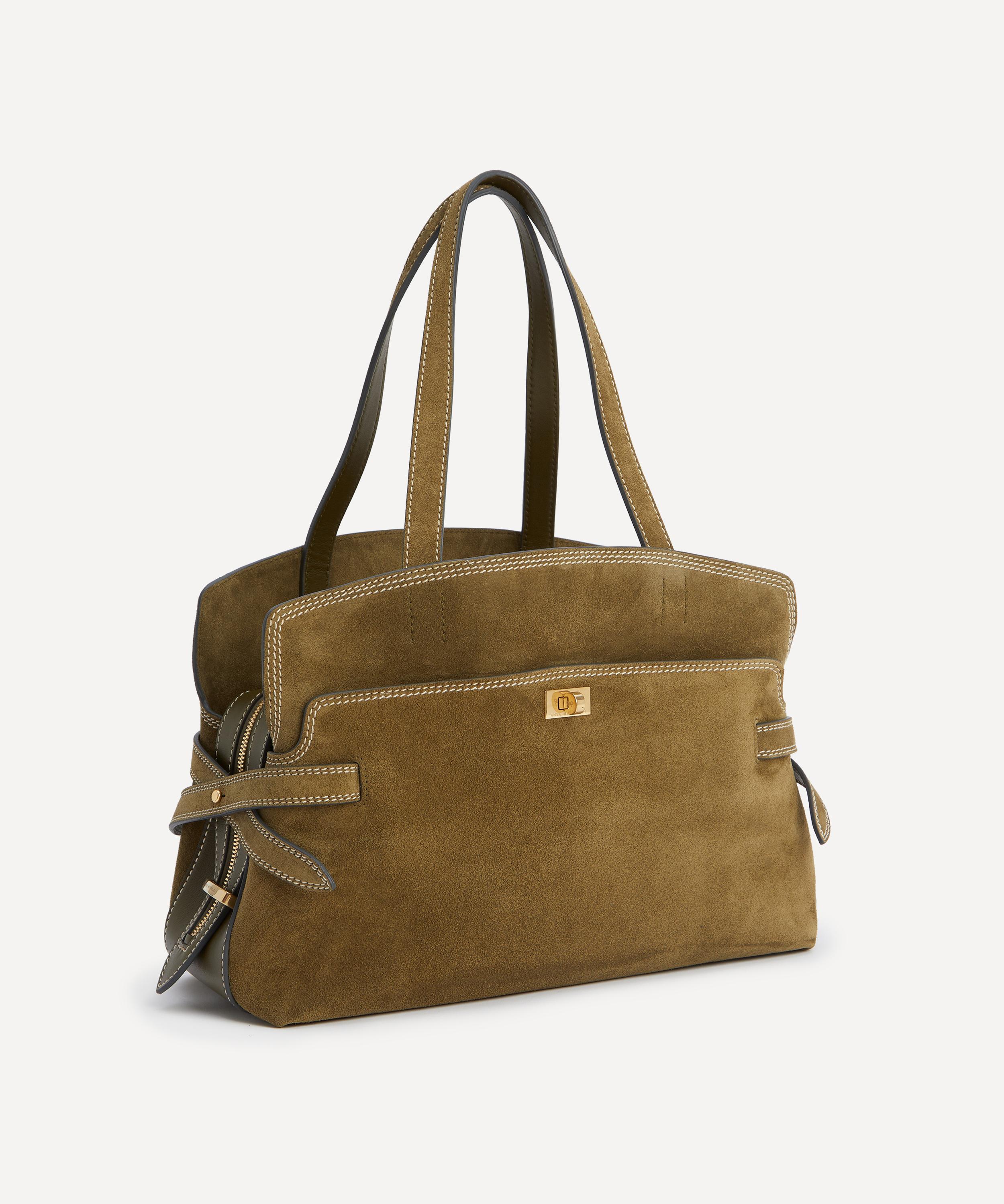 Anya Hindmarch - Wilson Stitch Suede Shoulder Bag image number 2