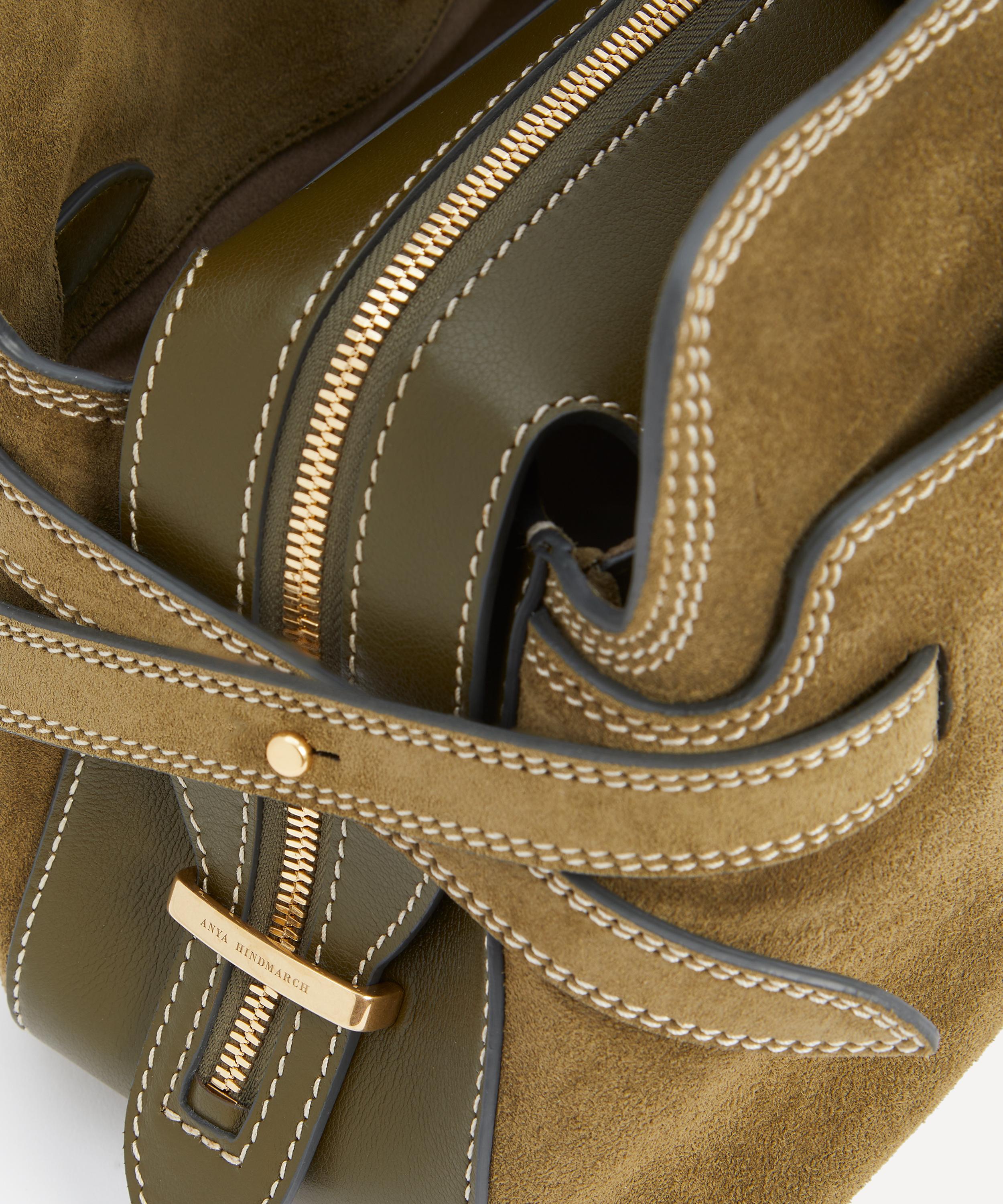 Anya Hindmarch - Wilson Stitch Suede Shoulder Bag image number 4