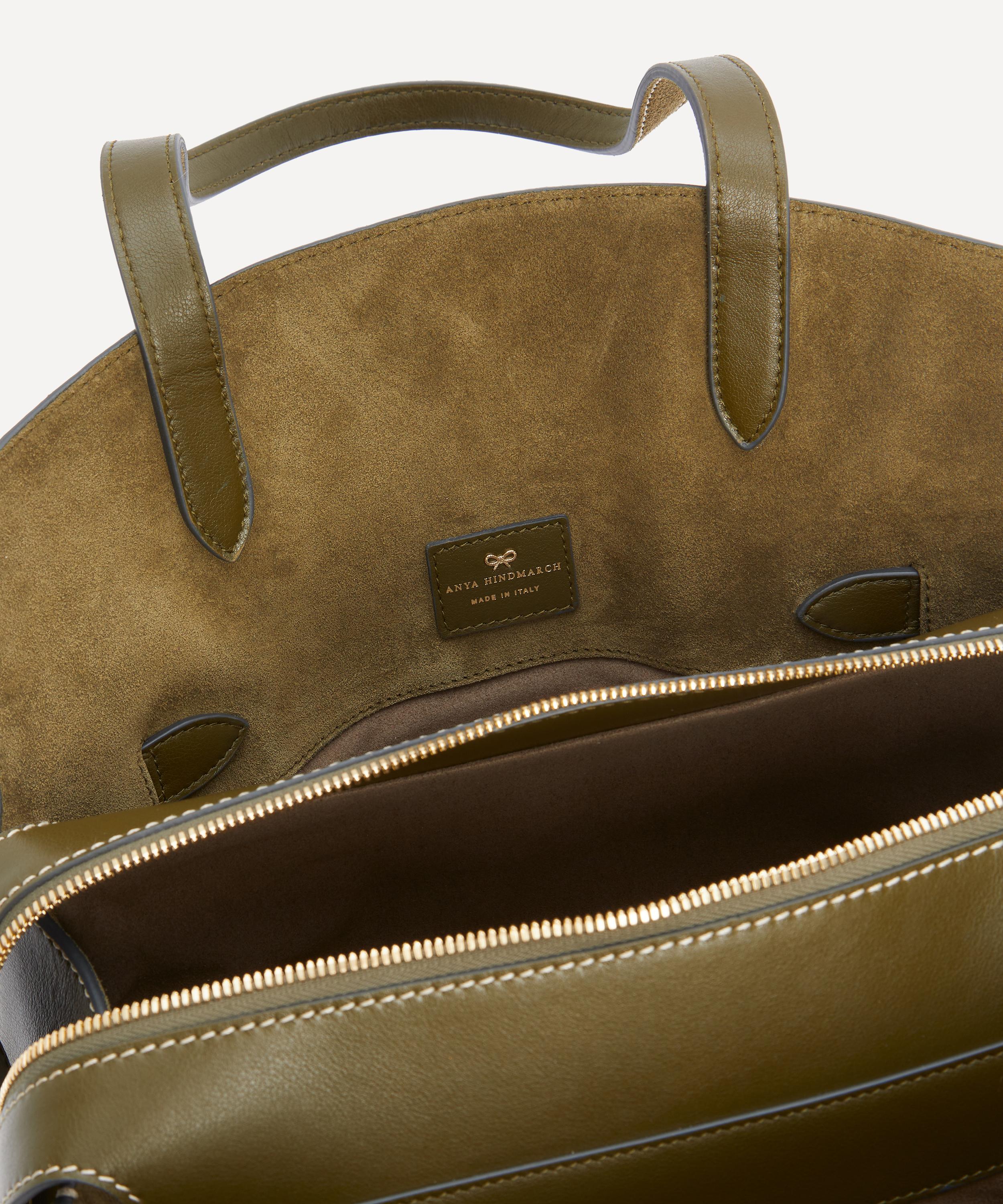 Anya Hindmarch - Wilson Stitch Suede Shoulder Bag image number 5