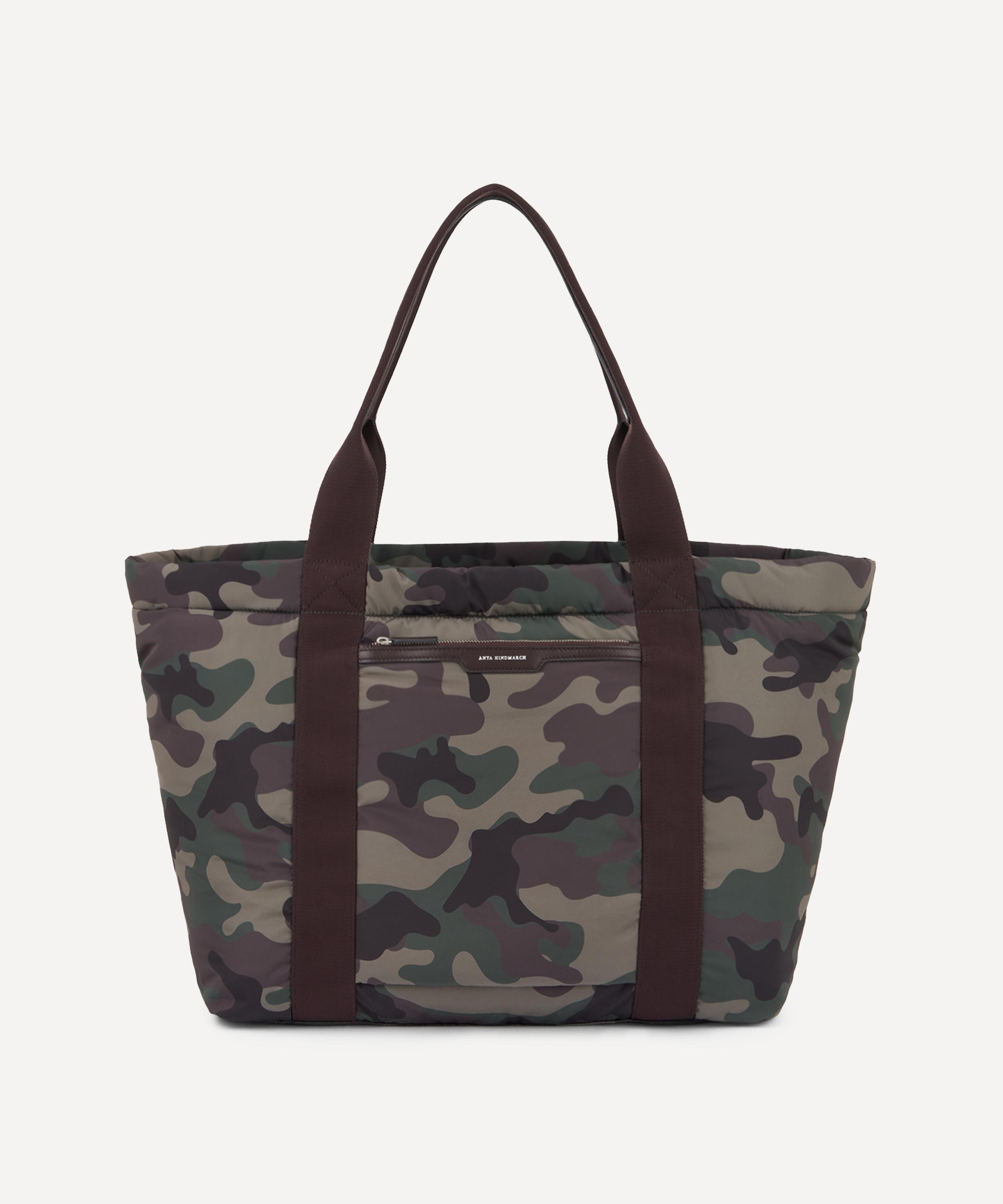 Anya Hindmarch - Camouflage EW Multi Pocket Mini Crossbody Tote Bag image number 1