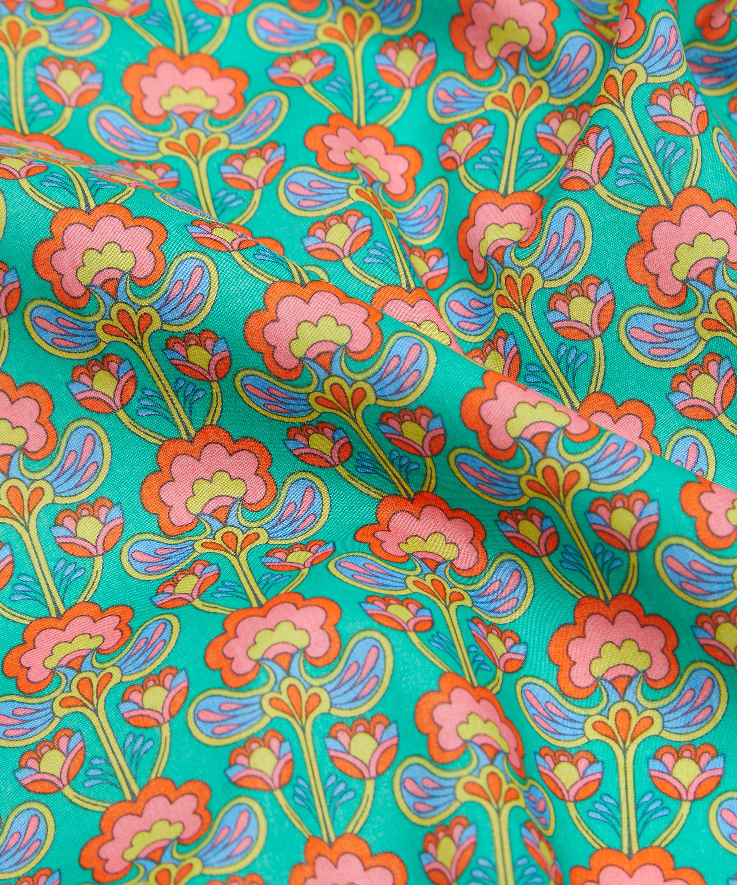 Liberty Fabrics - Peacock Posay Tana Lawn™ Cotton image number 3