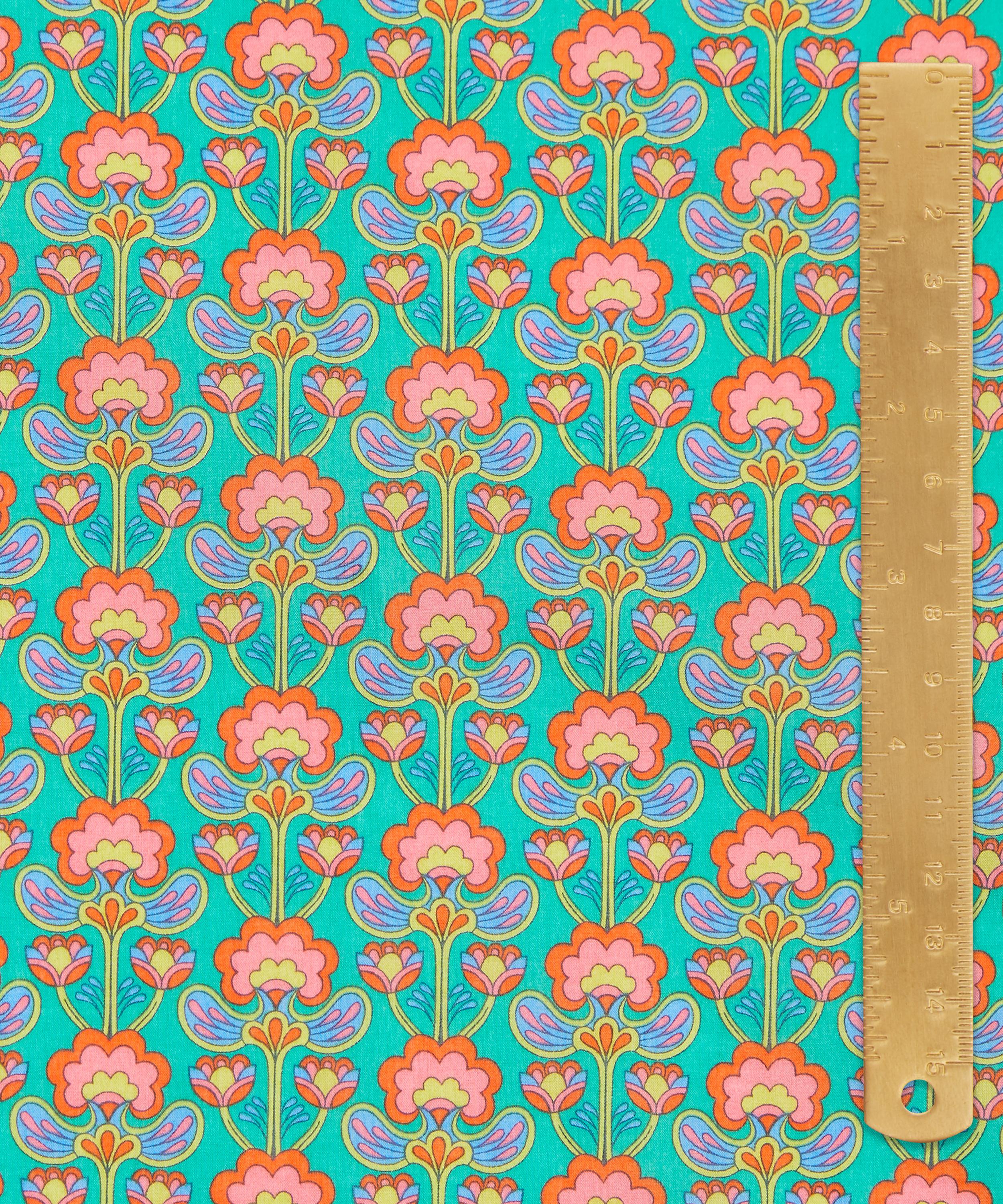 Liberty Fabrics - Peacock Posay Tana Lawn™ Cotton image number 4
