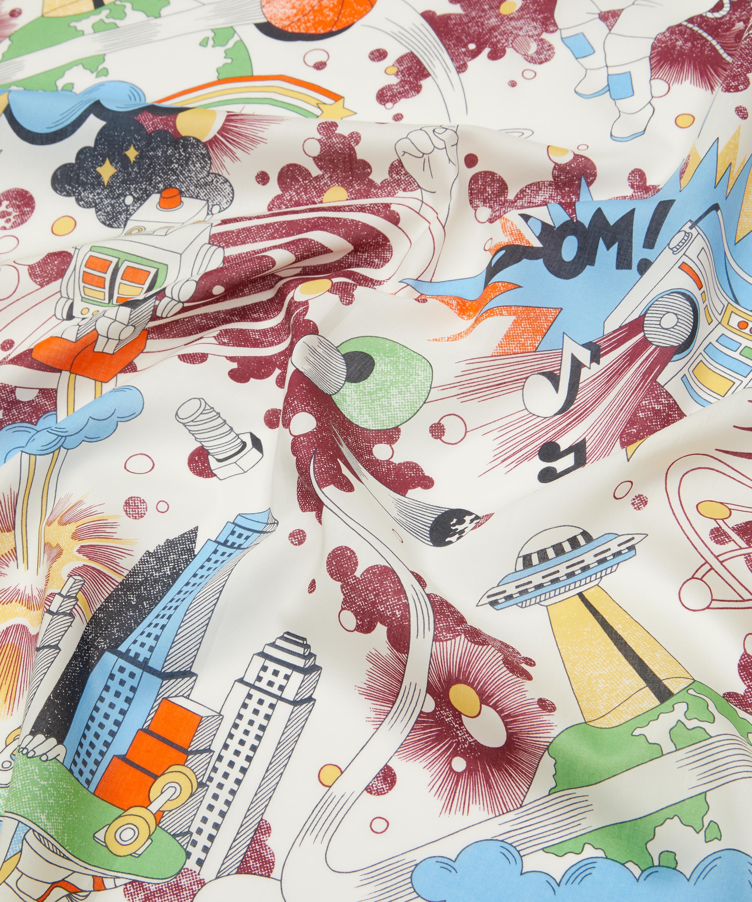 Liberty Fabrics - Lukey&rsquo;s Robot Tana Lawn&trade; Cotton image number 3