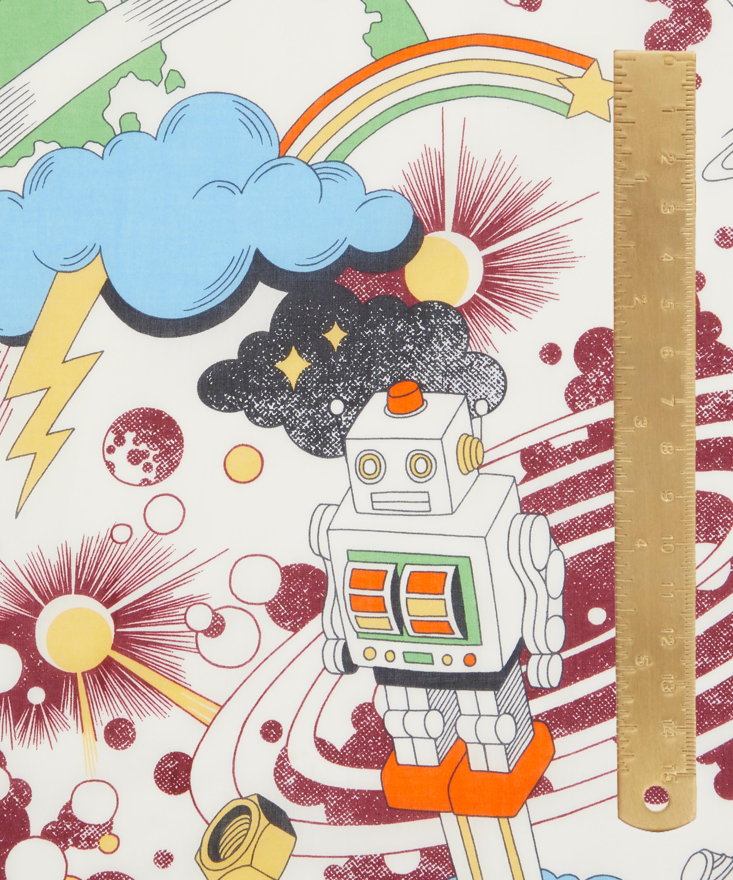 Liberty Fabrics - Lukey&rsquo;s Robot Tana Lawn&trade; Cotton image number 4