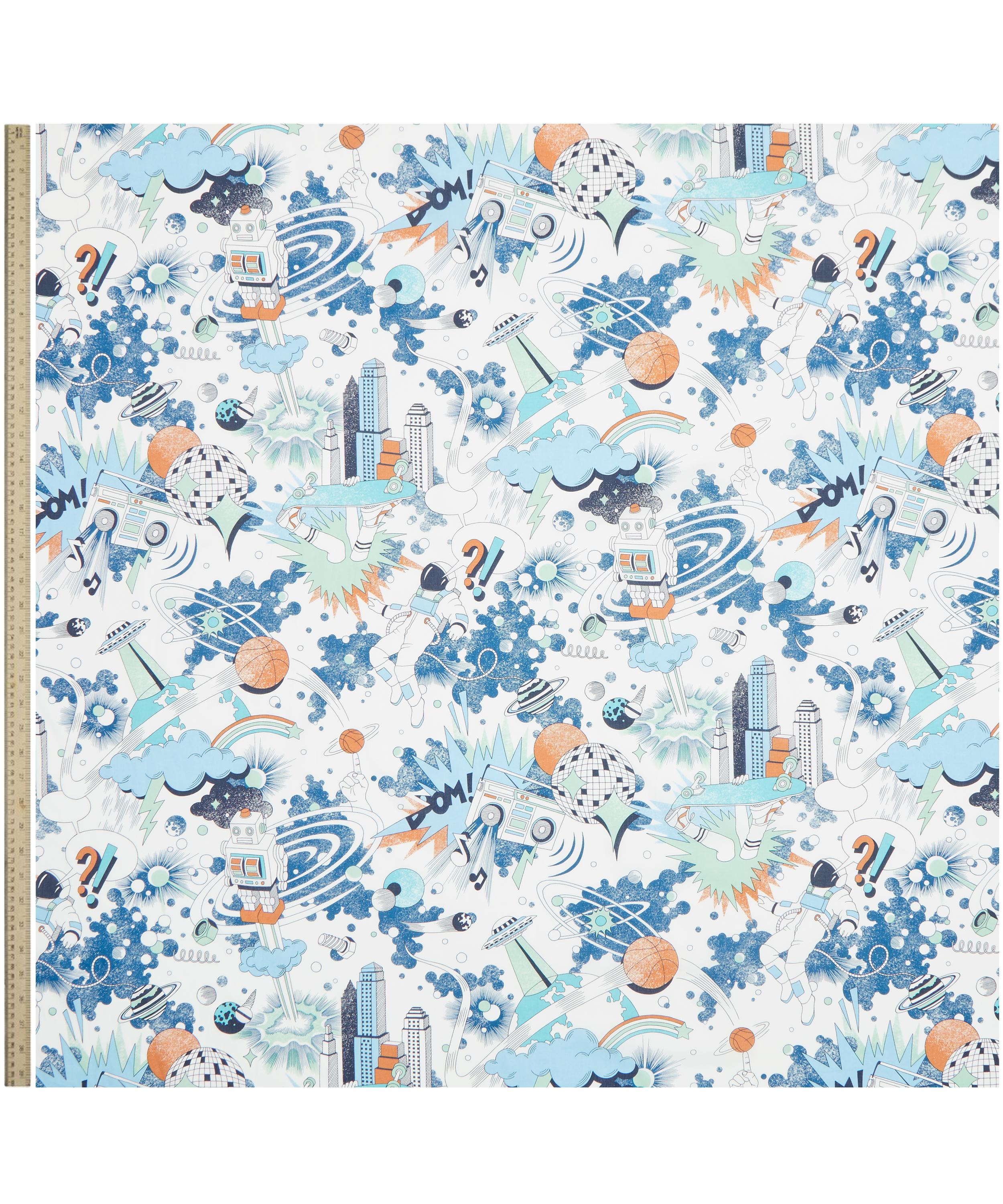 Liberty Fabrics - Lukey&rsquo;s Robot Tana Lawn&trade; Cotton image number 1