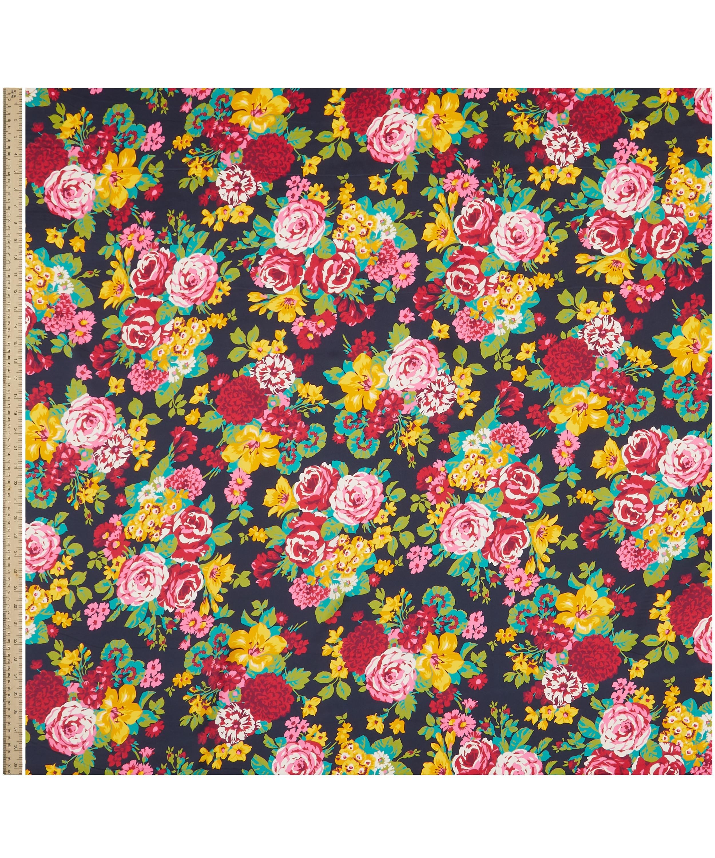 Liberty Fabrics - Flower Festoon Silk Satin image number 1