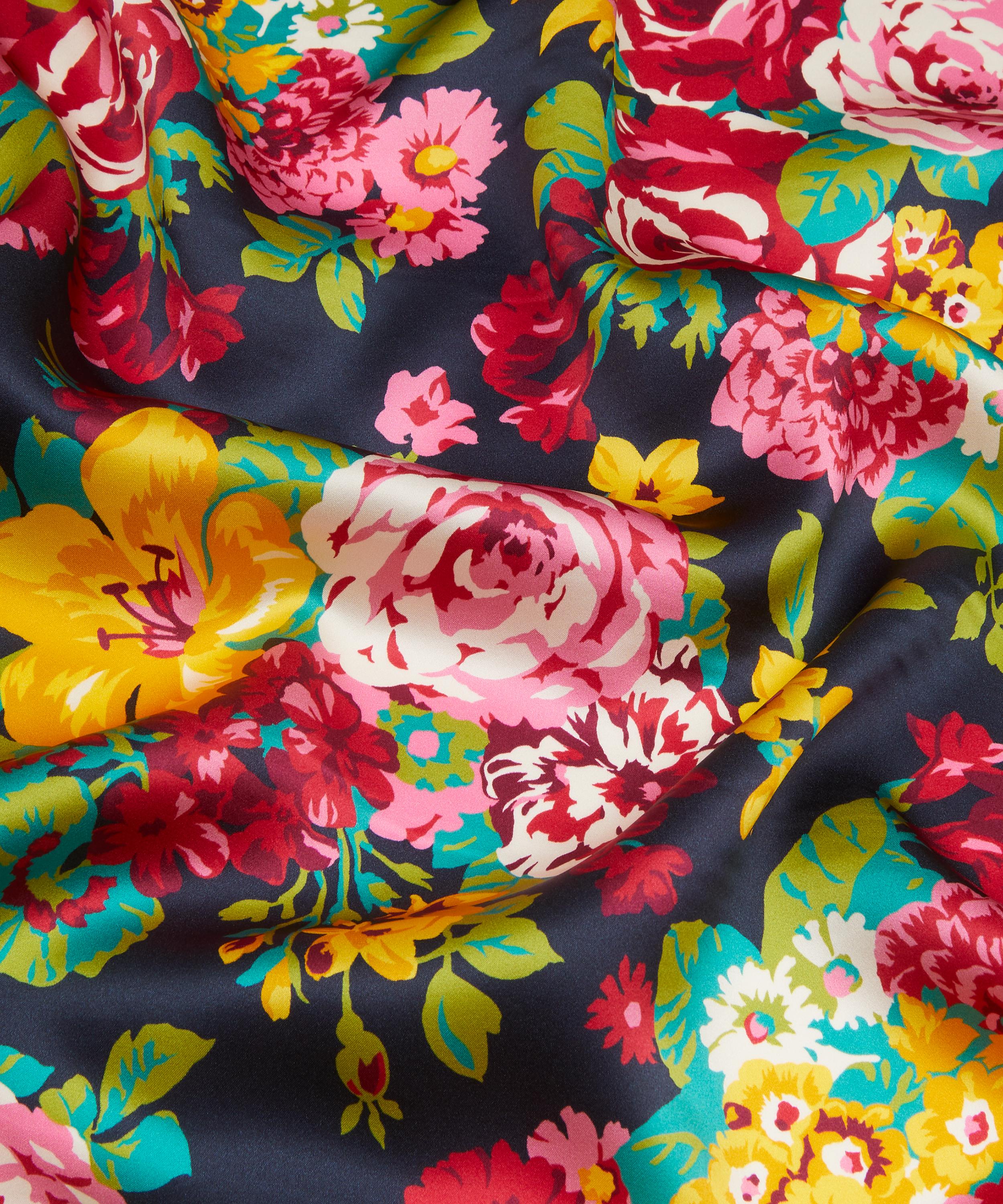 Liberty Fabrics - Flower Festoon Silk Satin image number 3