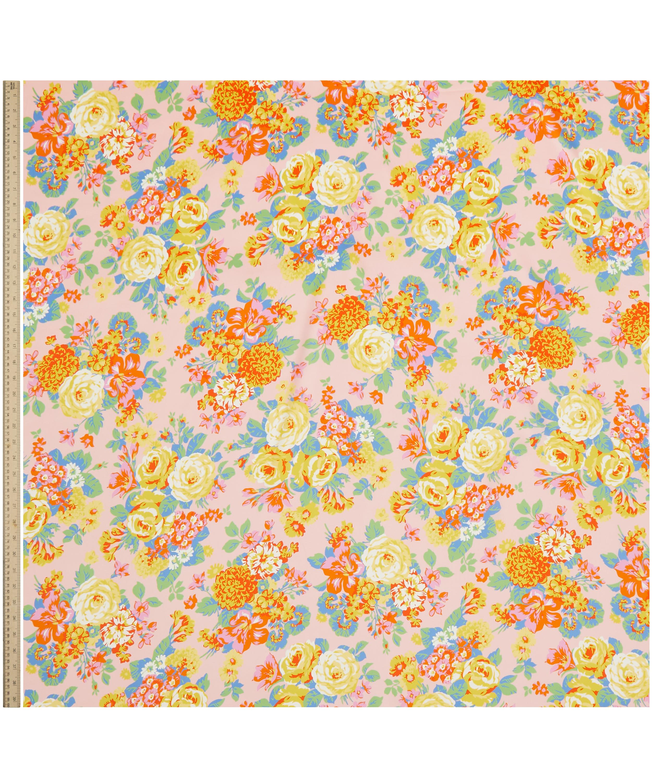 Liberty Fabrics - Flower Festoon Silk Satin image number 1