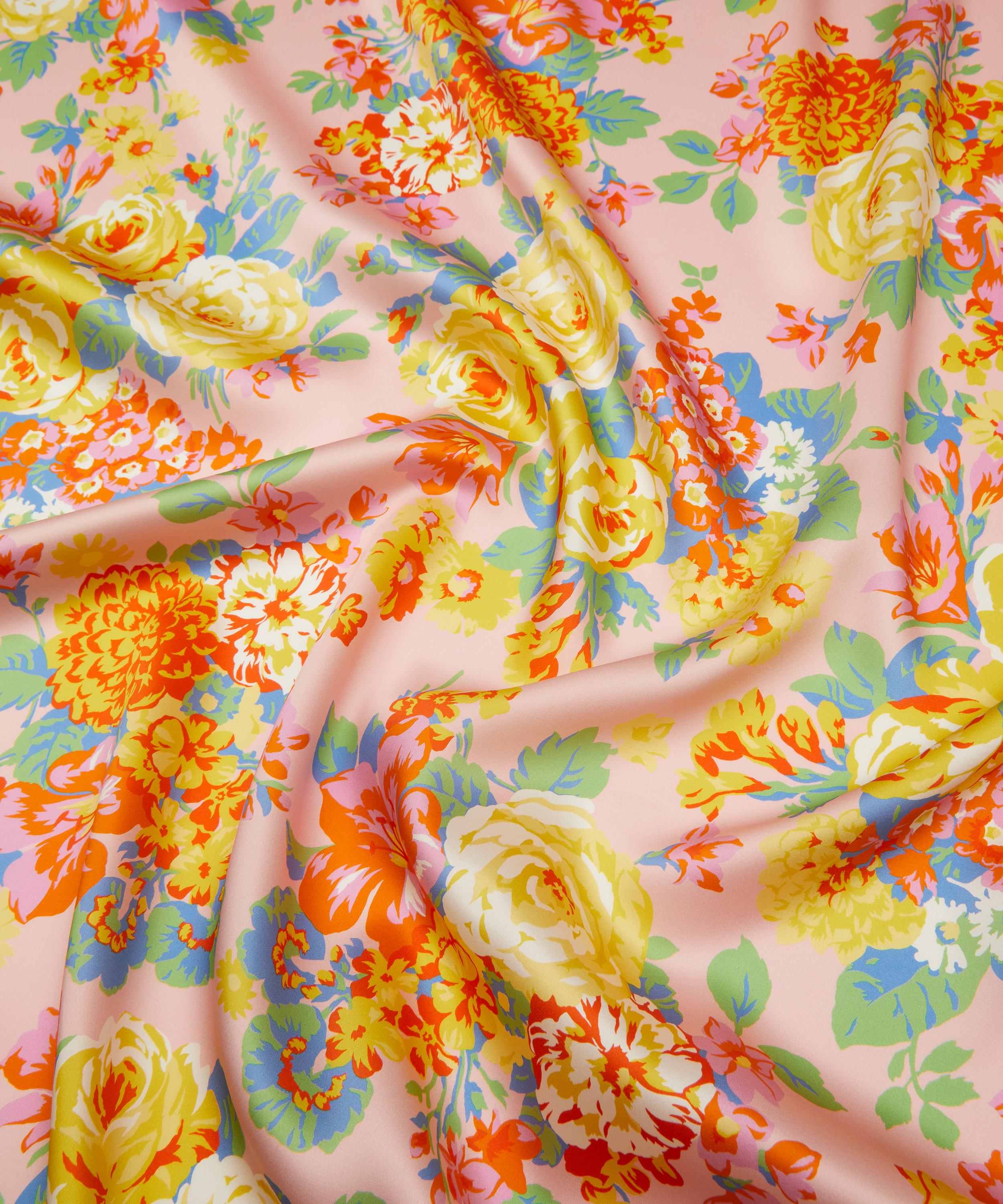 Liberty Fabrics - Flower Festoon Silk Satin image number 3