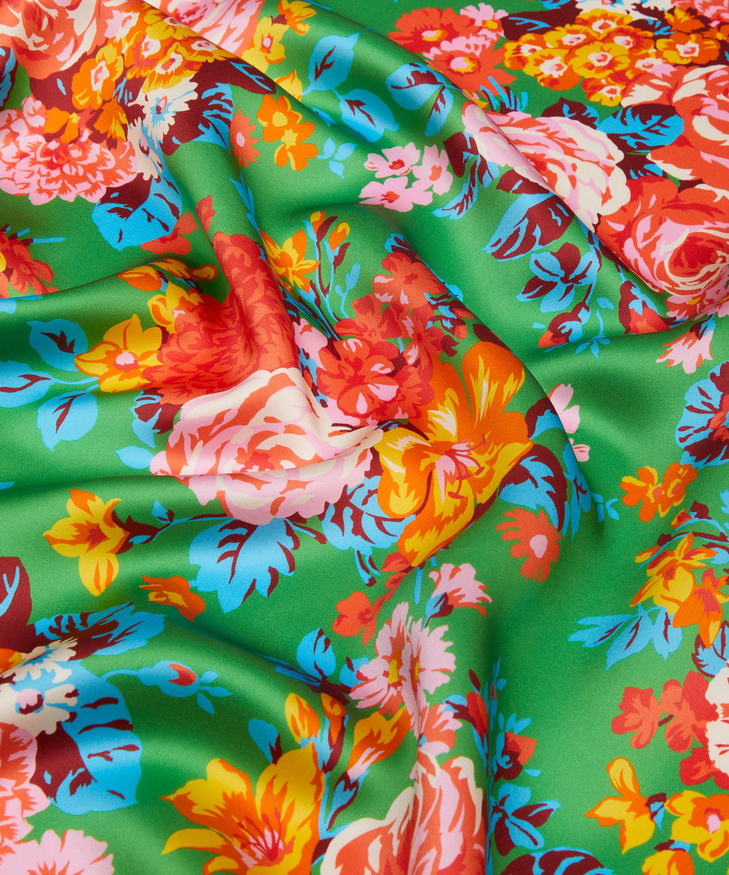 Liberty Fabrics - Flower Festoon Silk Satin image number 3