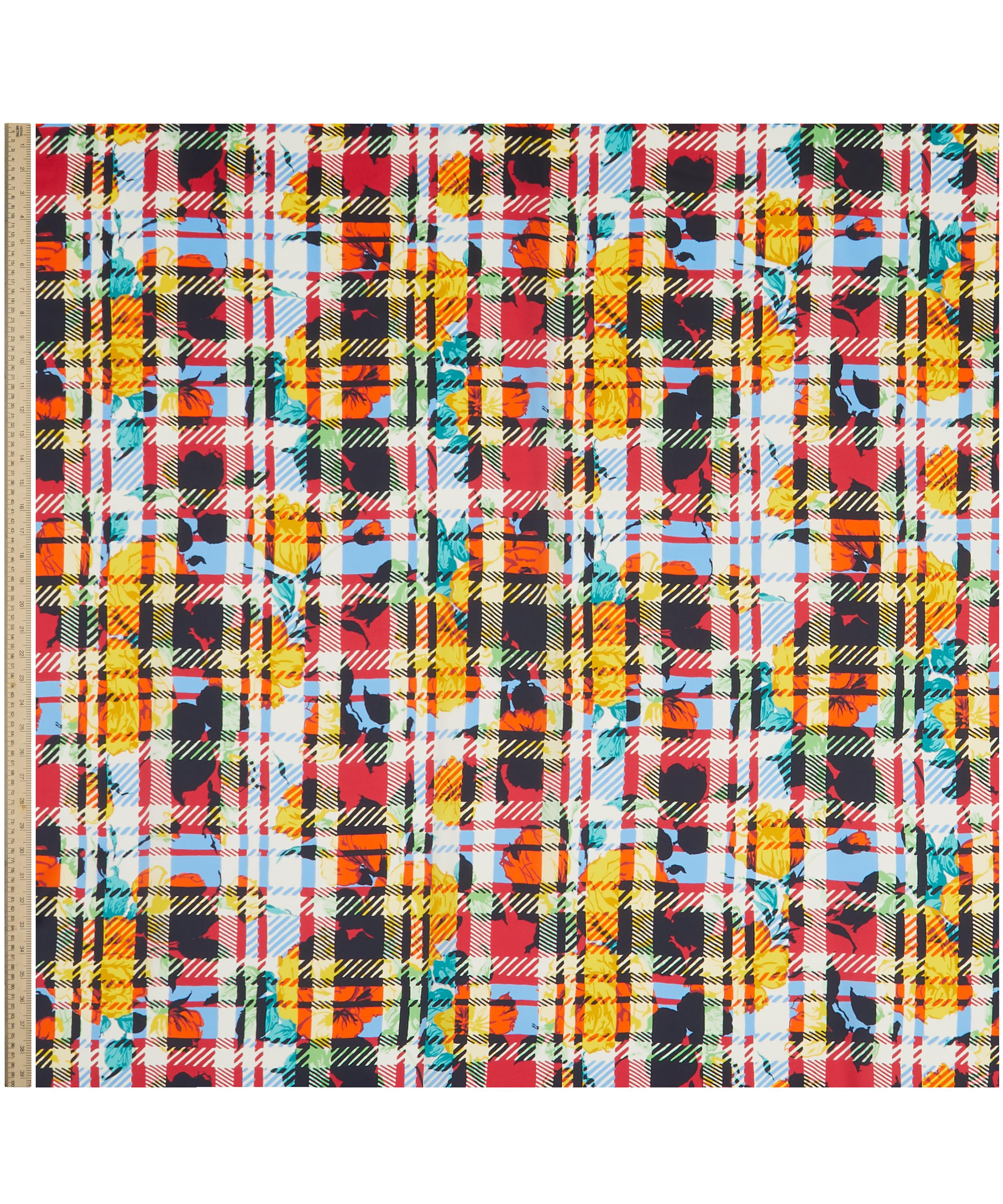 Liberty Fabrics - Carline Tartan Silk Satin image number 1