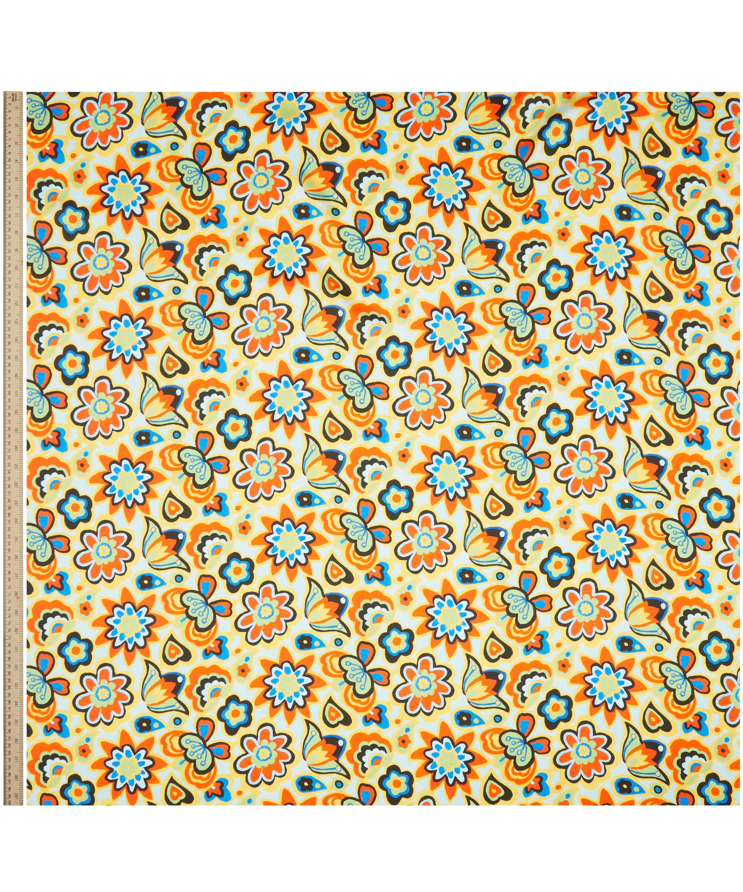 Liberty Fabrics - Peace and More Love Silk Satin image number 1