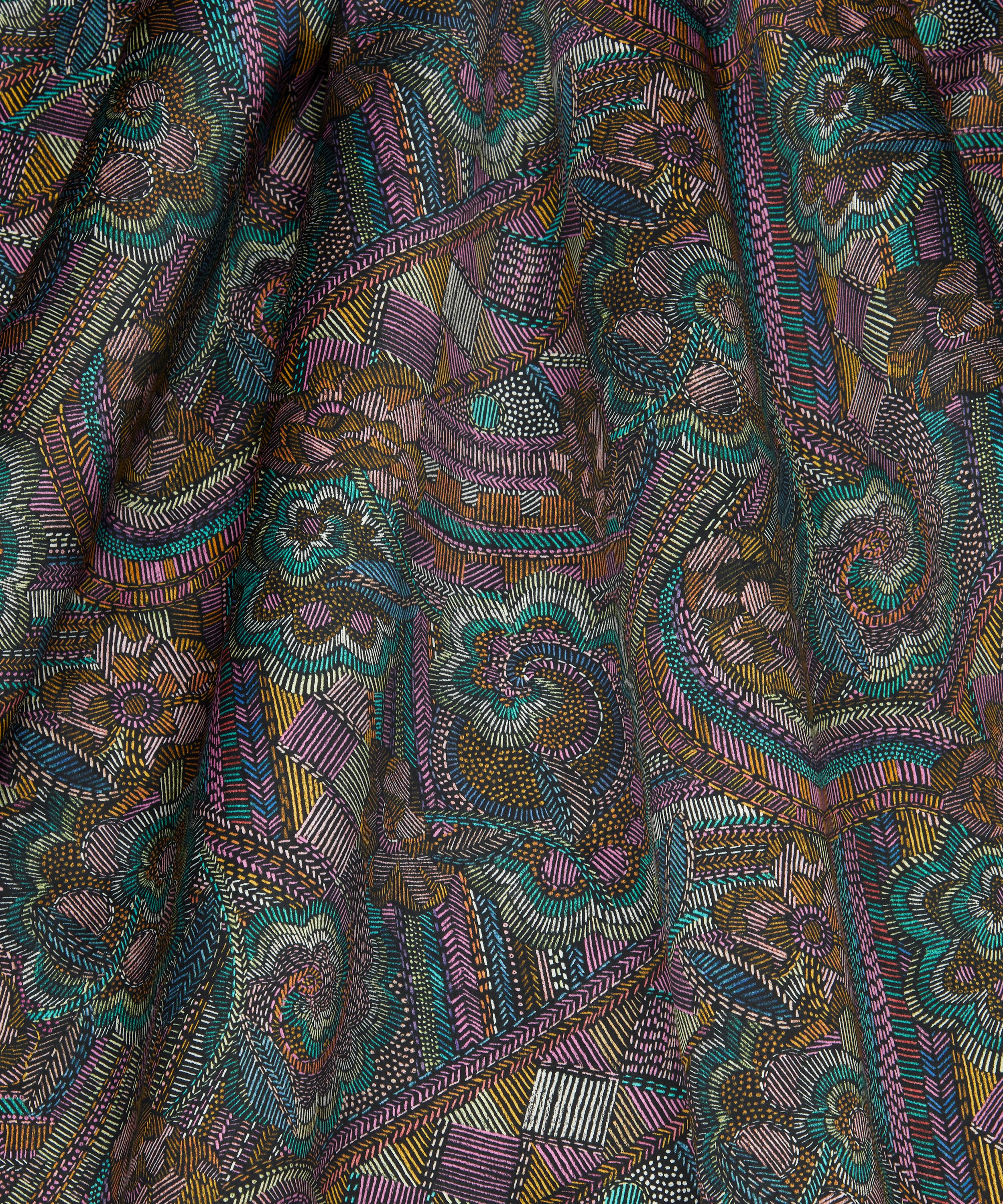 Liberty Fabrics - Disco Fever Silk Satin image number 2