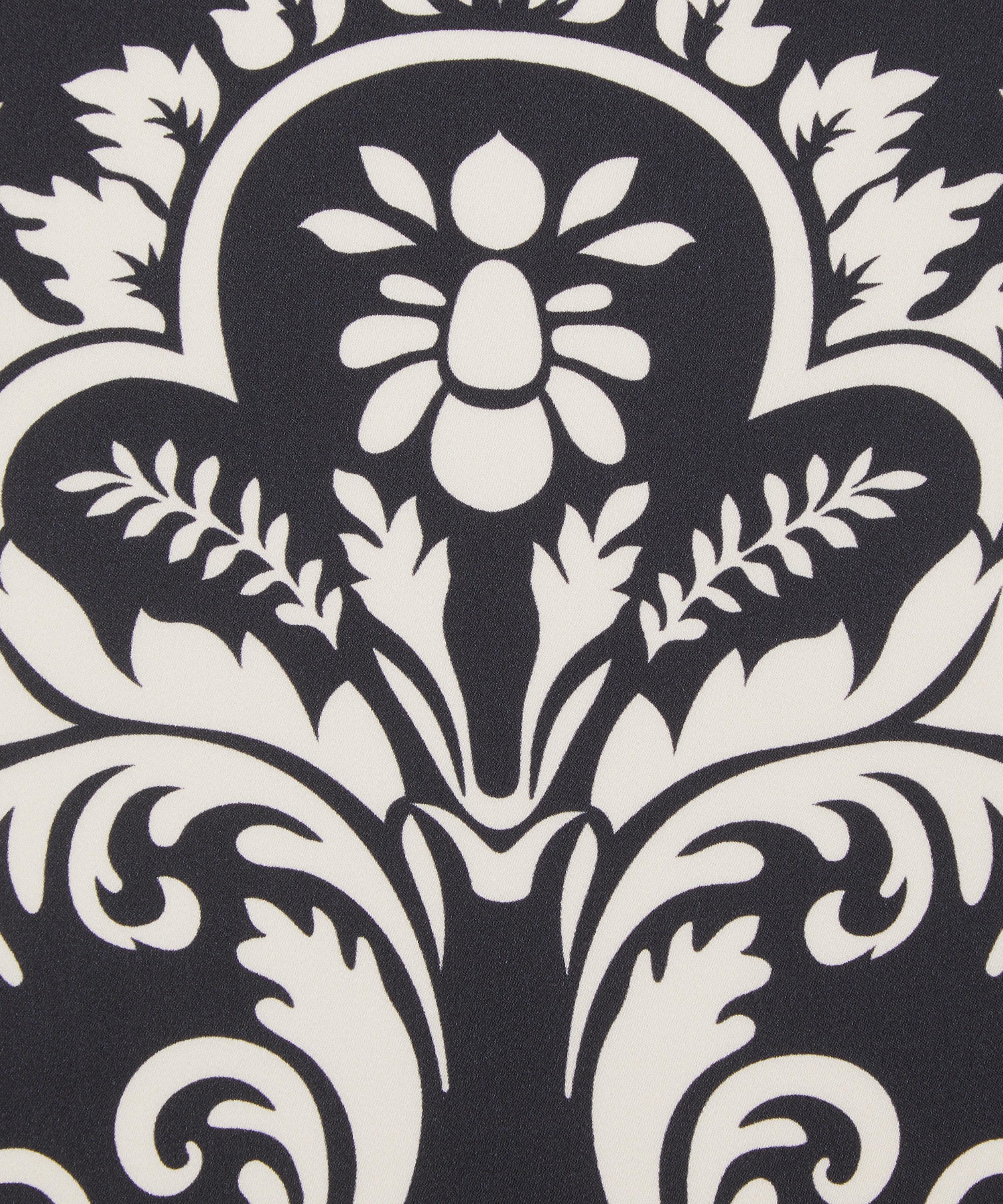 Liberty Fabrics - Flamboyance Silhouette Silk Satin