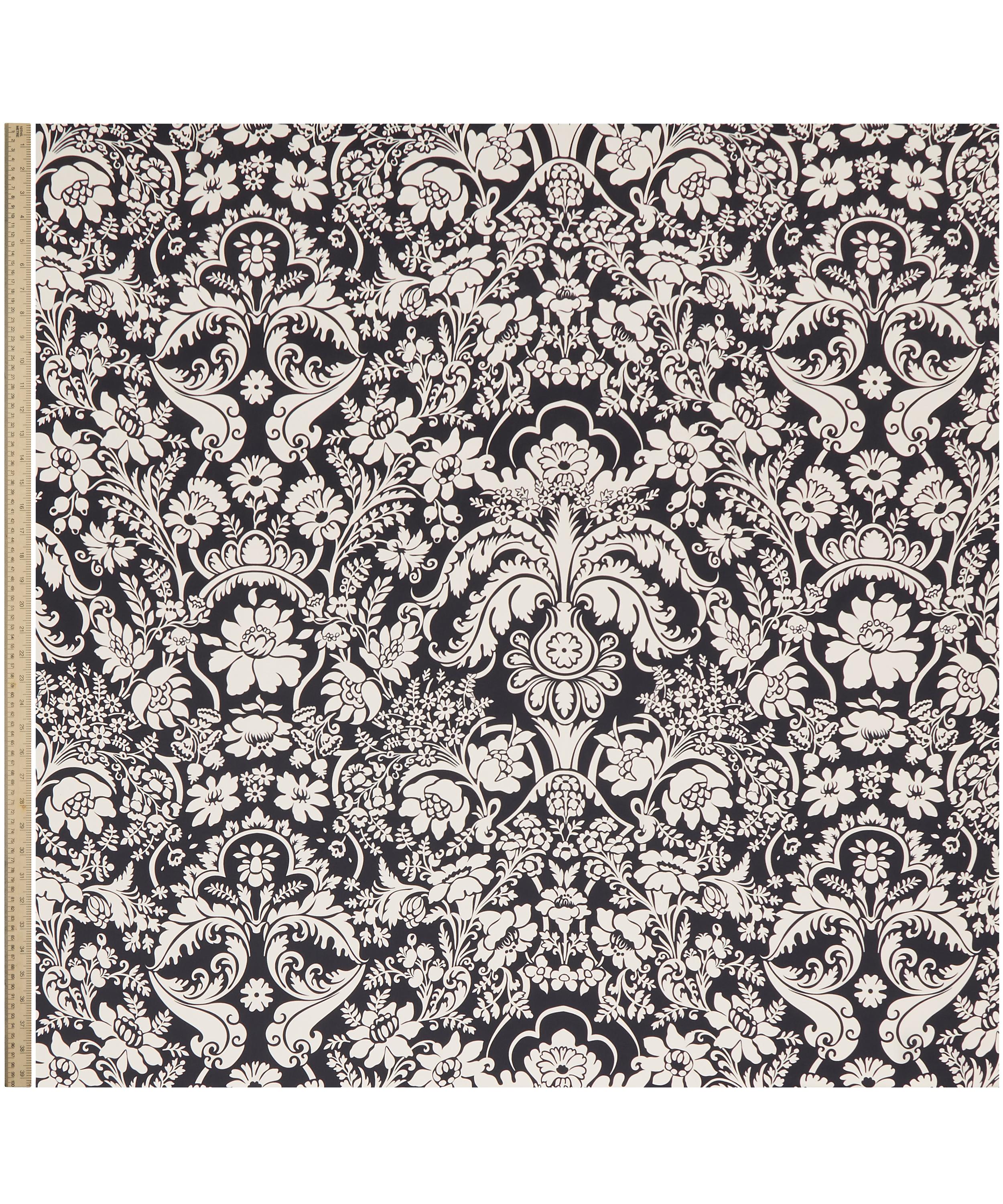 Liberty Fabrics - Flamboyance Silhouette Silk Satin image number 1