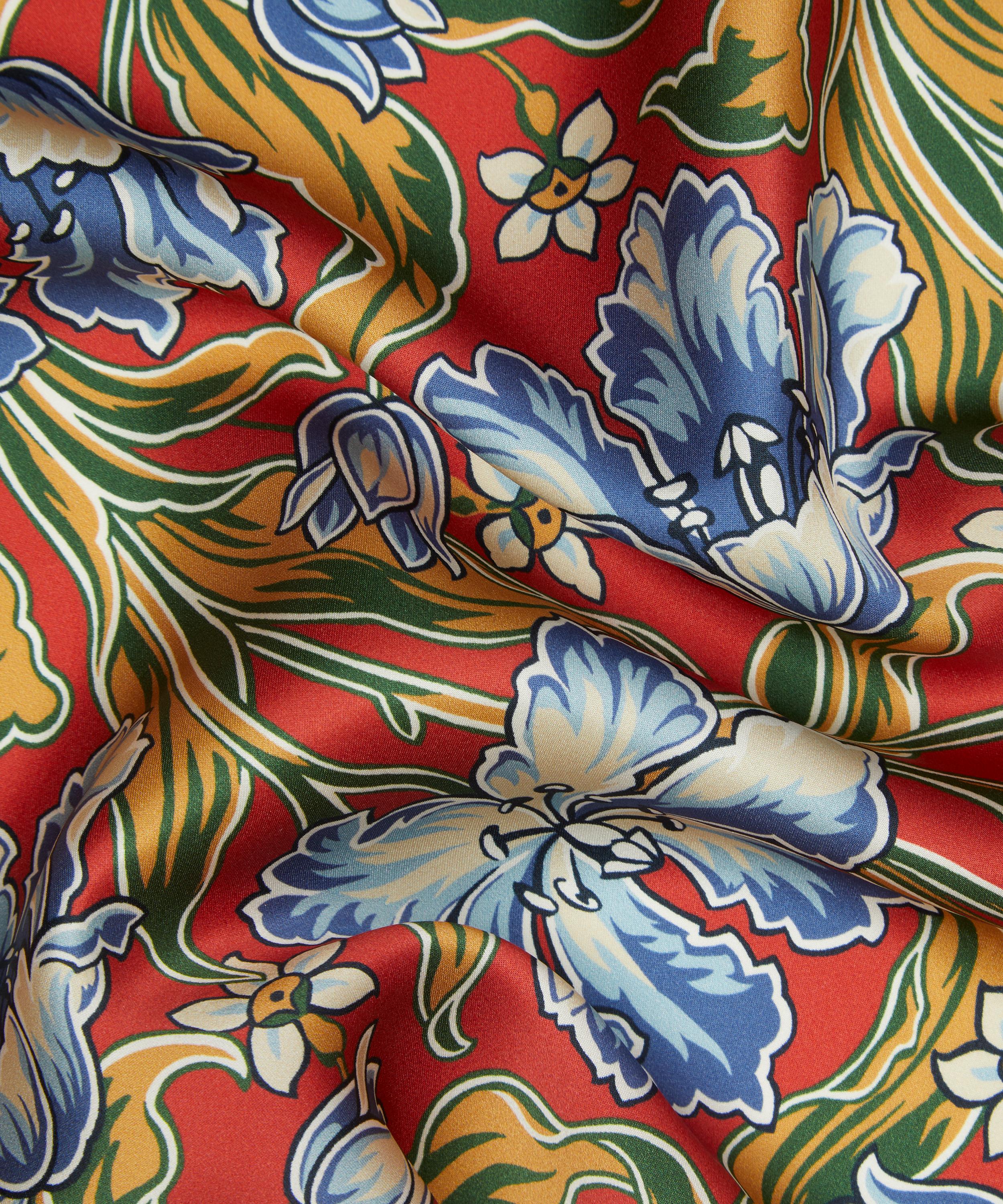 Liberty Fabrics - Archive Tulip Garden Silk Satin image number 3