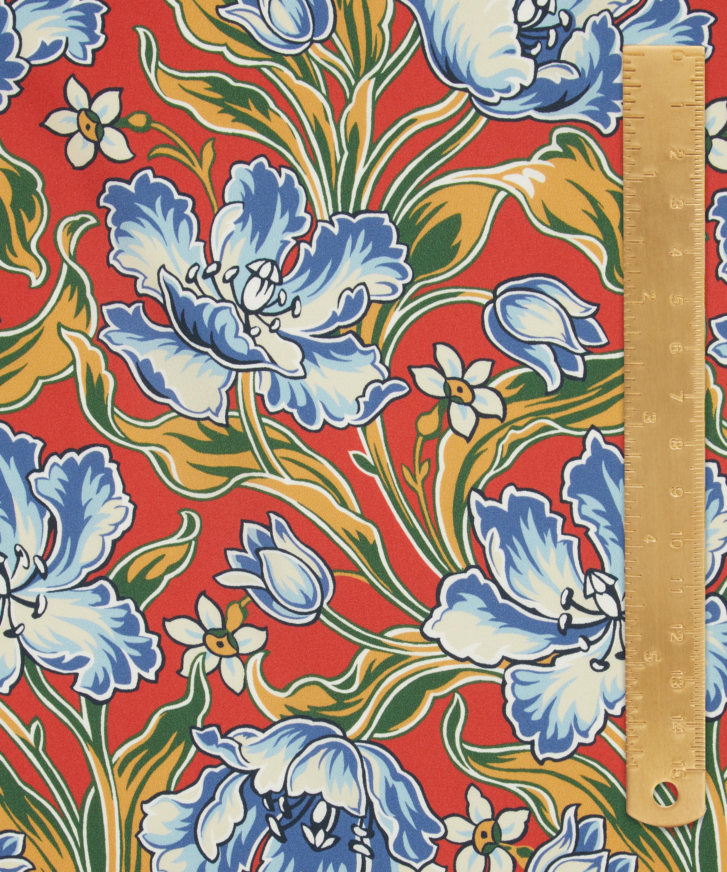 Liberty Fabrics - Archive Tulip Garden Silk Satin image number 4