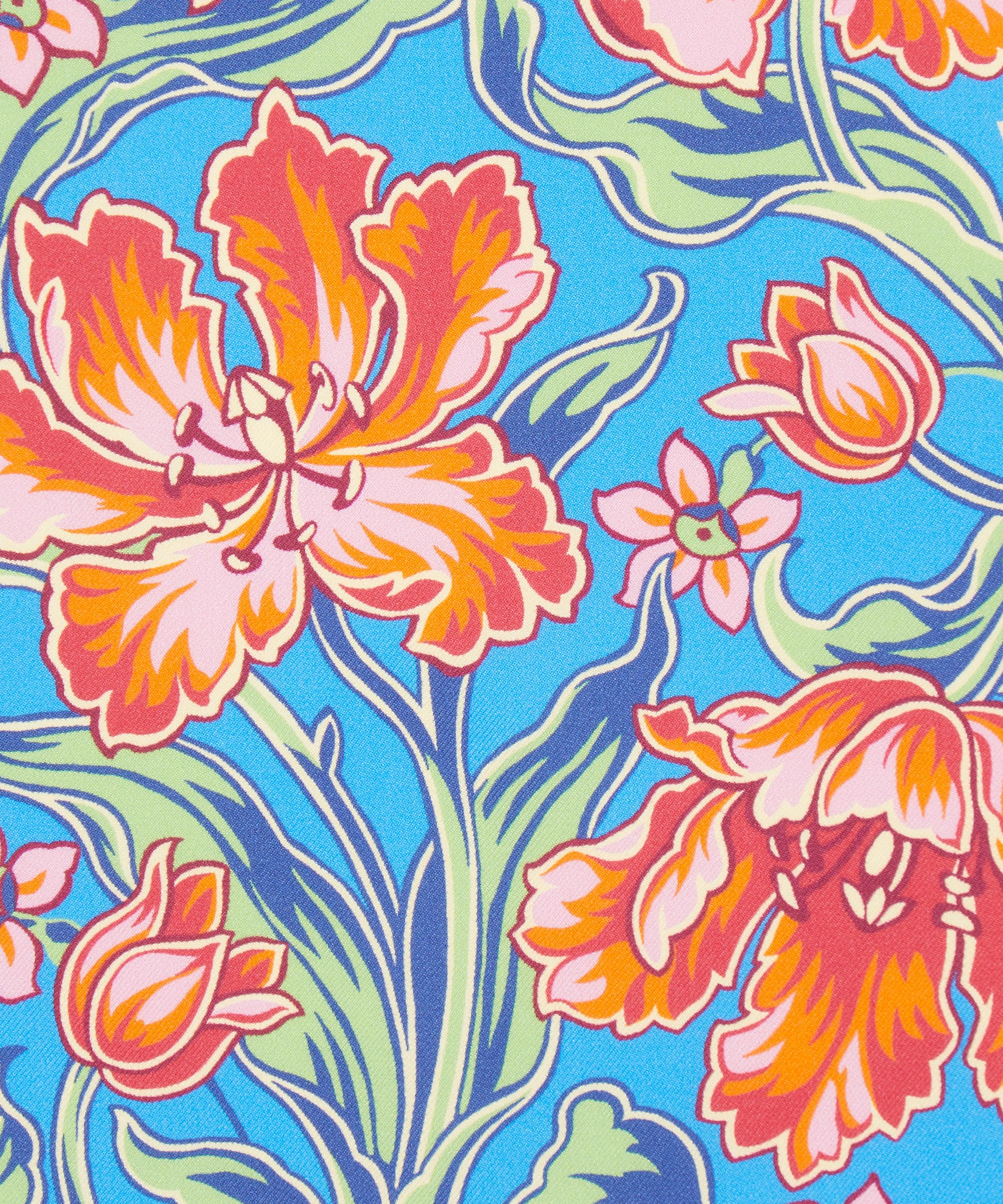 Liberty Fabrics - Archive Tulip Garden Silk Twill