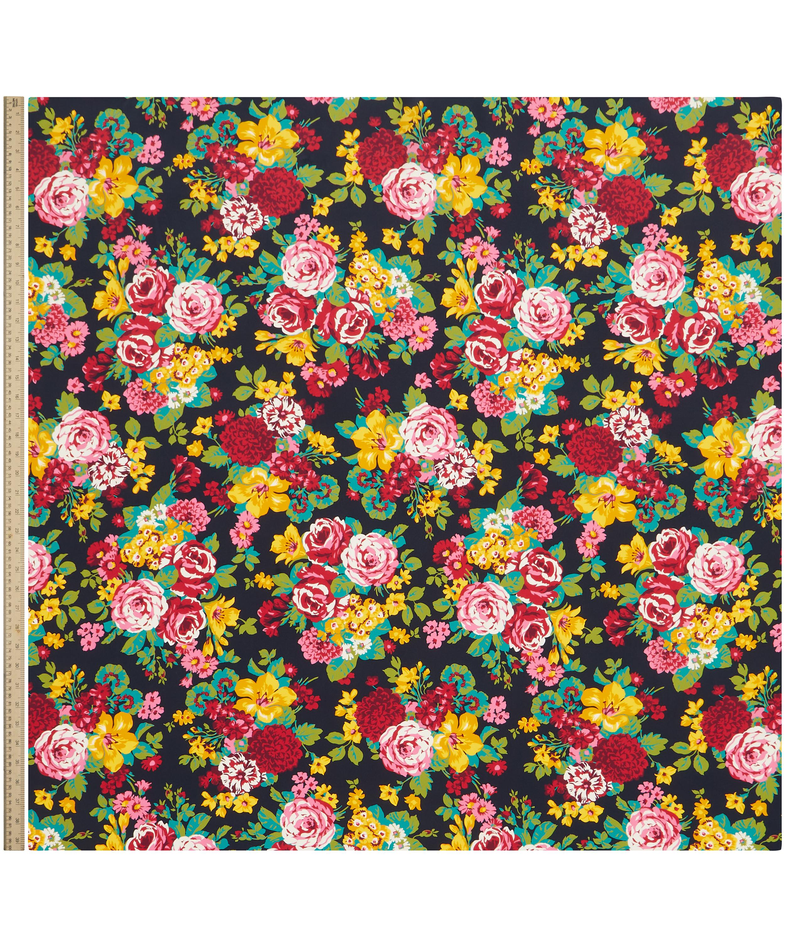 Liberty Fabrics - Flower Festoon Crepe de Chine image number 1