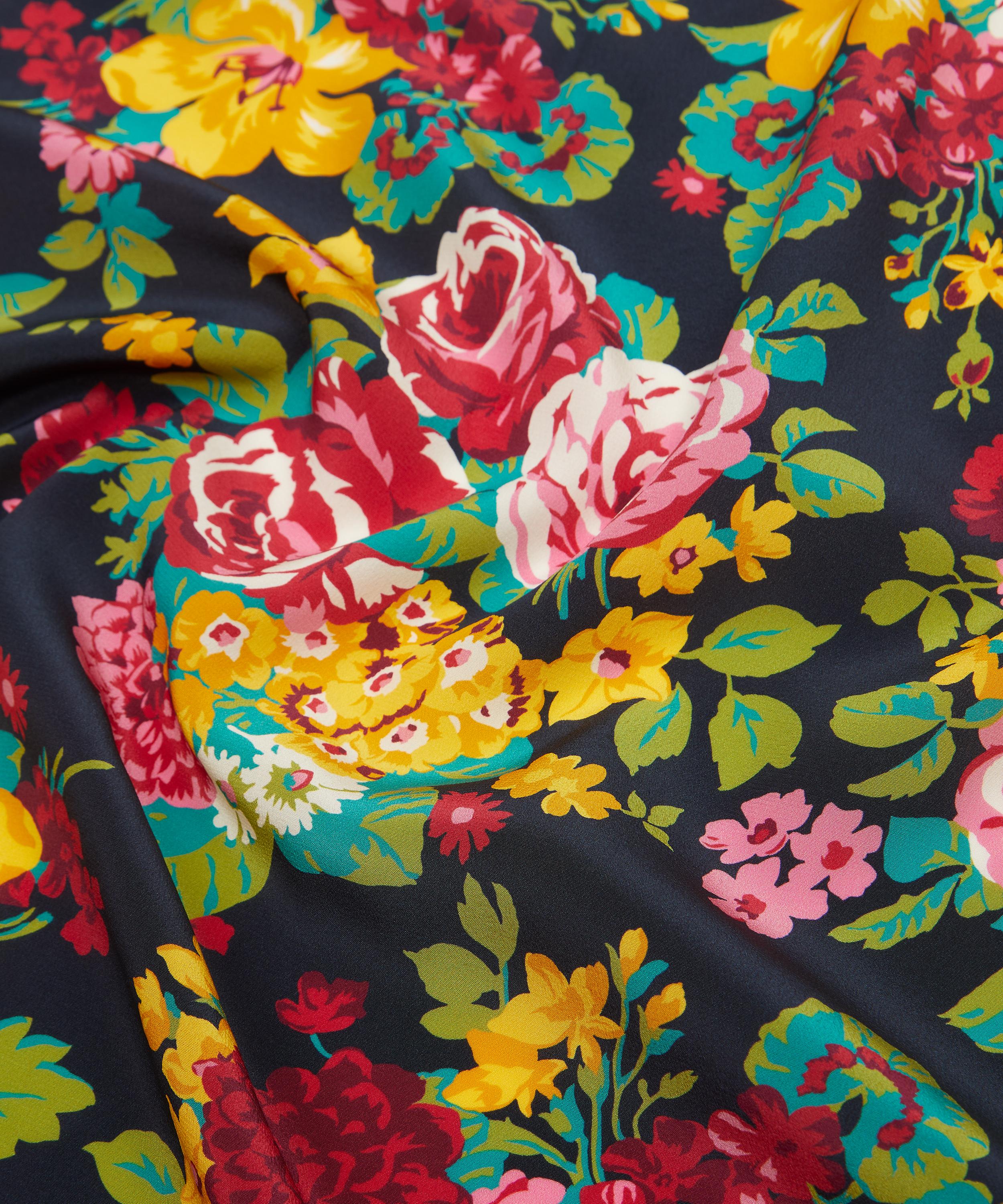 Liberty Fabrics - Flower Festoon Crepe de Chine image number 3