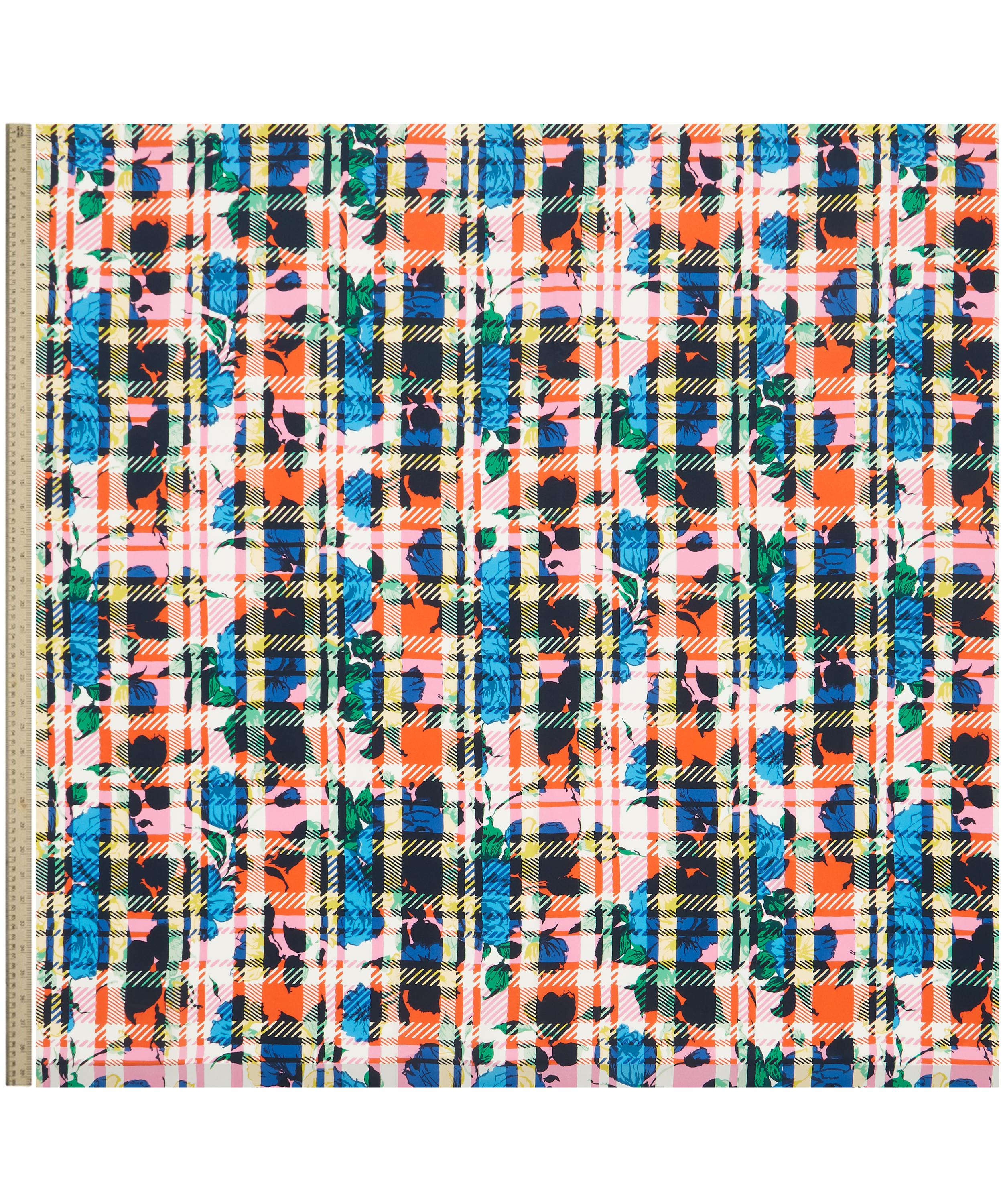Liberty Fabrics - Carline Tartan Crepe de Chine image number 1