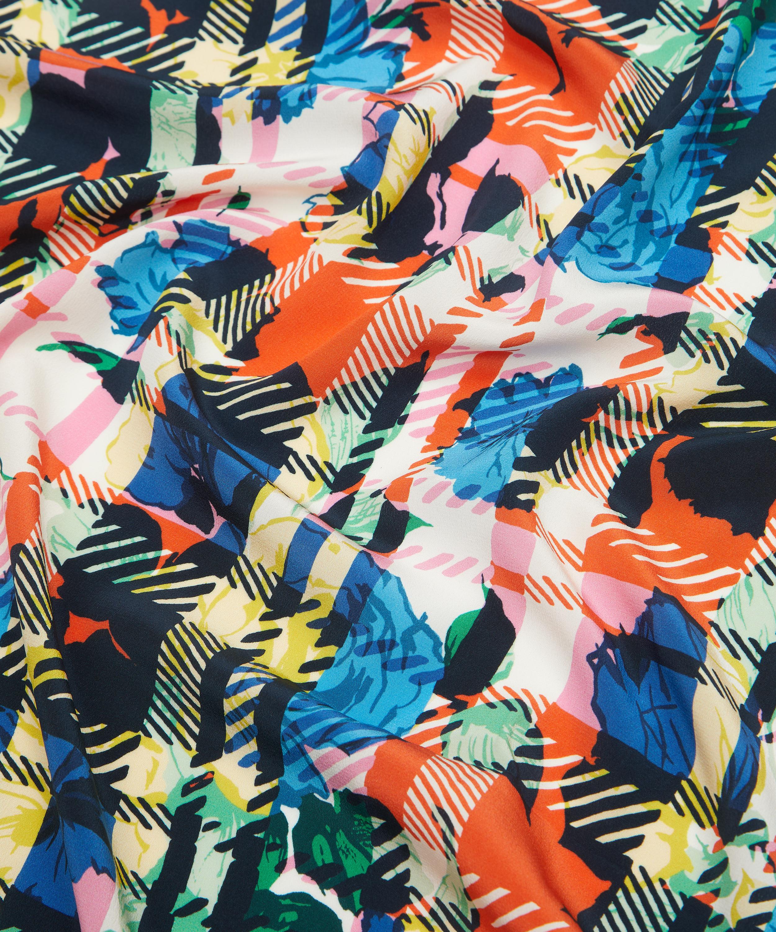 Liberty Fabrics - Carline Tartan Crepe de Chine image number 3