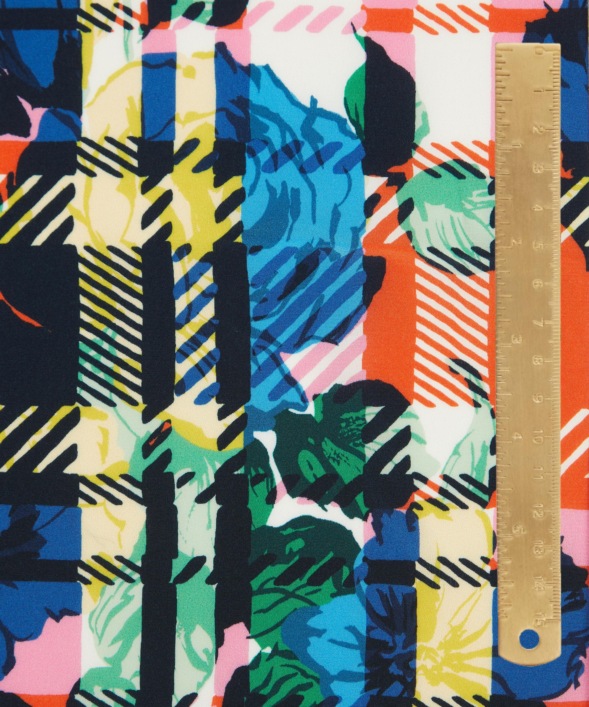 Liberty Fabrics - Carline Tartan Crepe de Chine image number 4