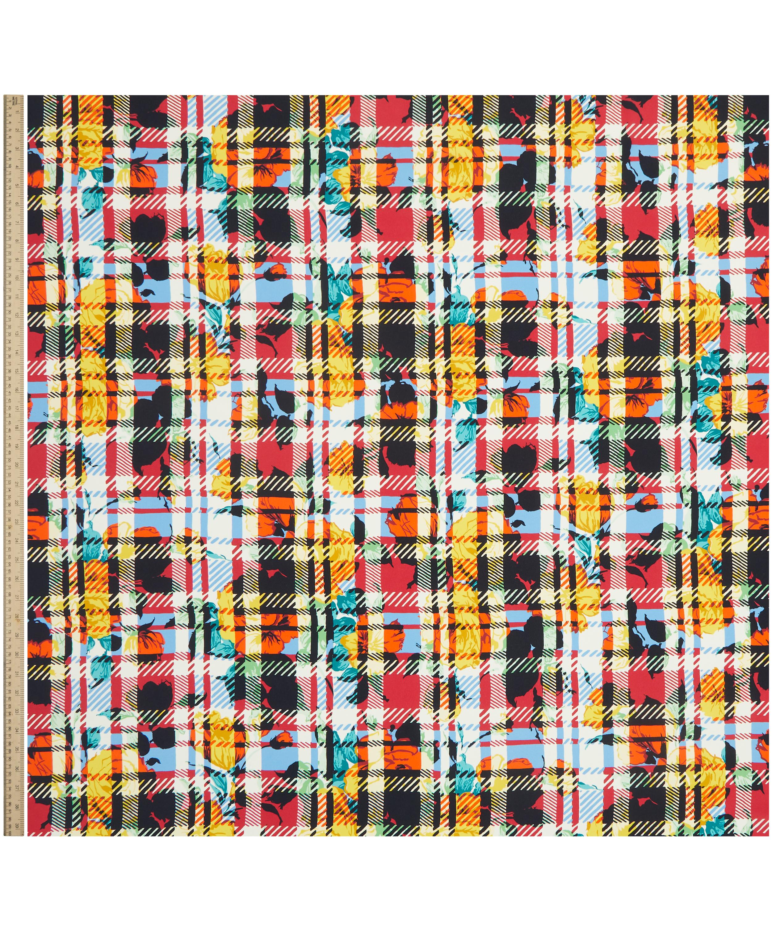 Liberty Fabrics - Carline Tartan Crepe de Chine image number 1