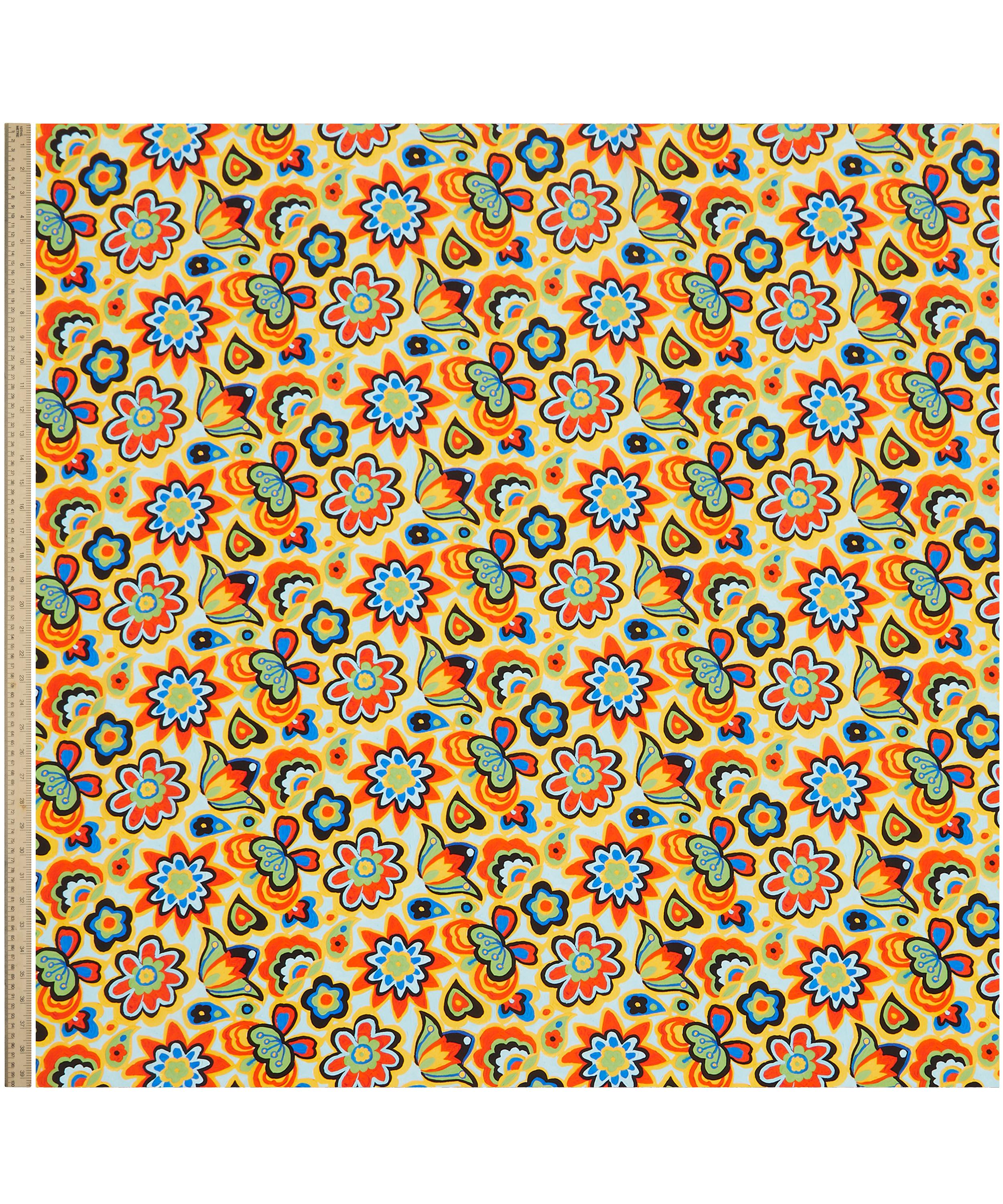 Liberty Fabrics - Peace and More Love Crepe de Chine image number 1