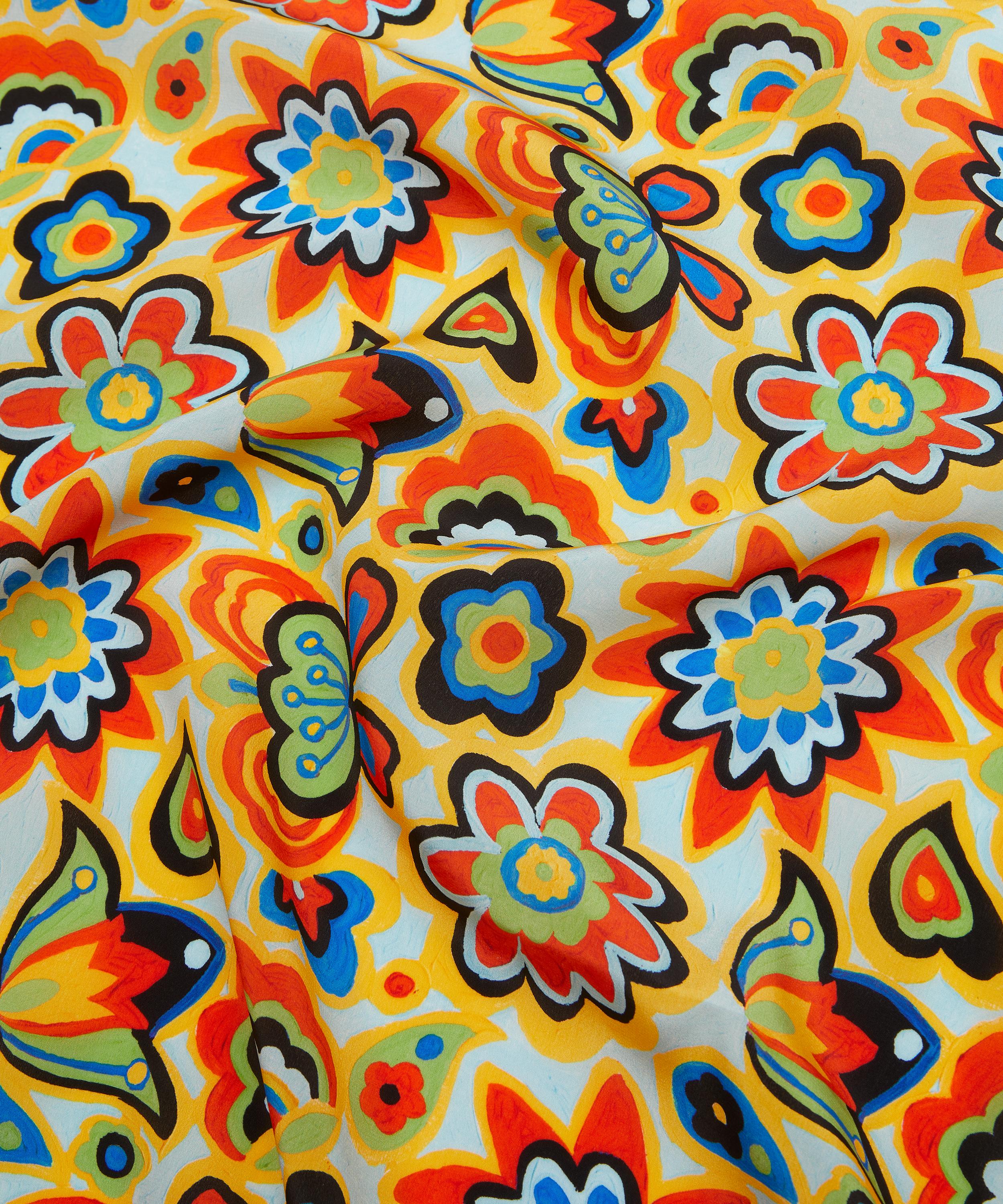 Liberty Fabrics - Peace and More Love Crepe de Chine image number 3