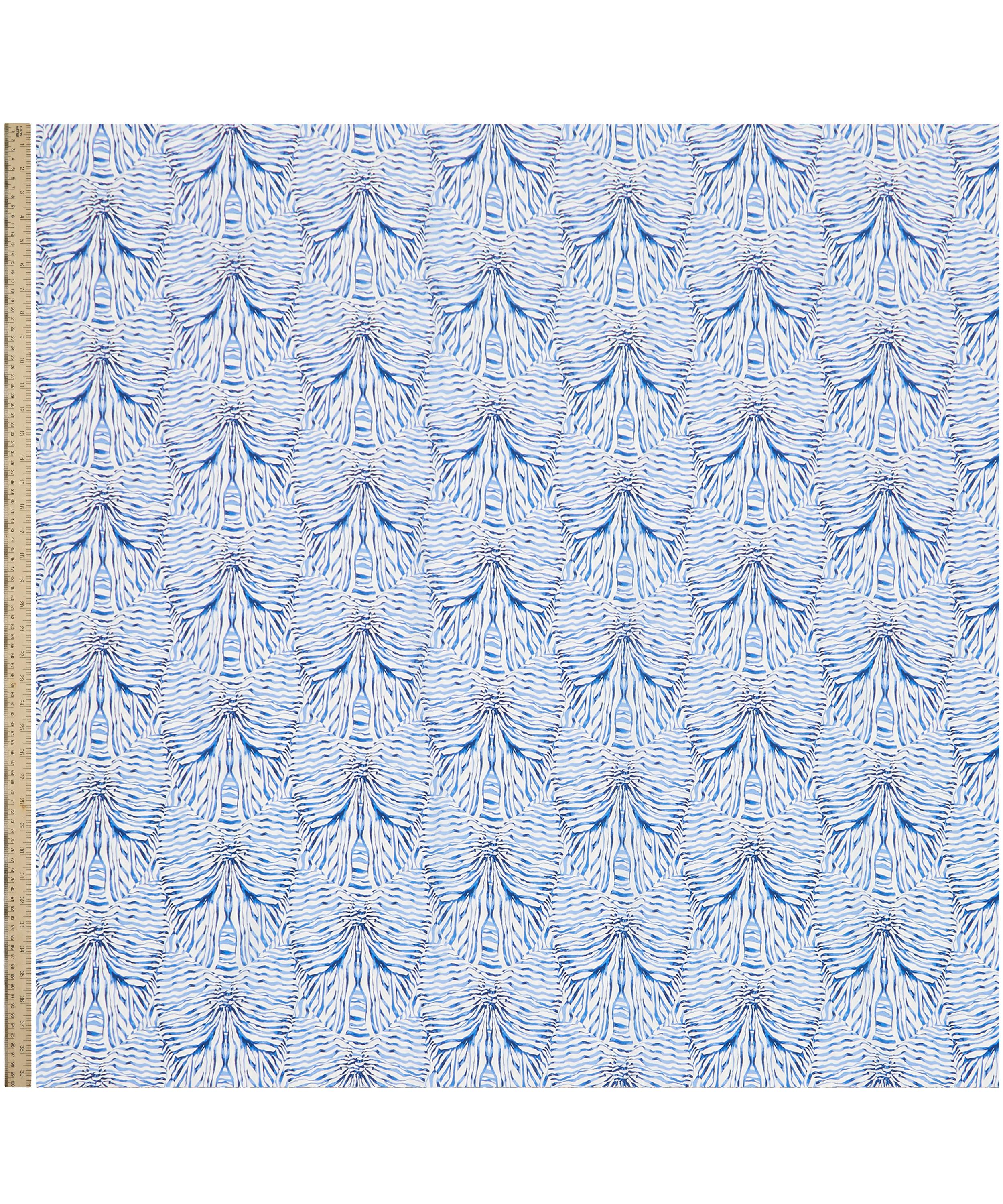 Liberty Fabrics - Stripe and Bow Crepe de Chine image number 1