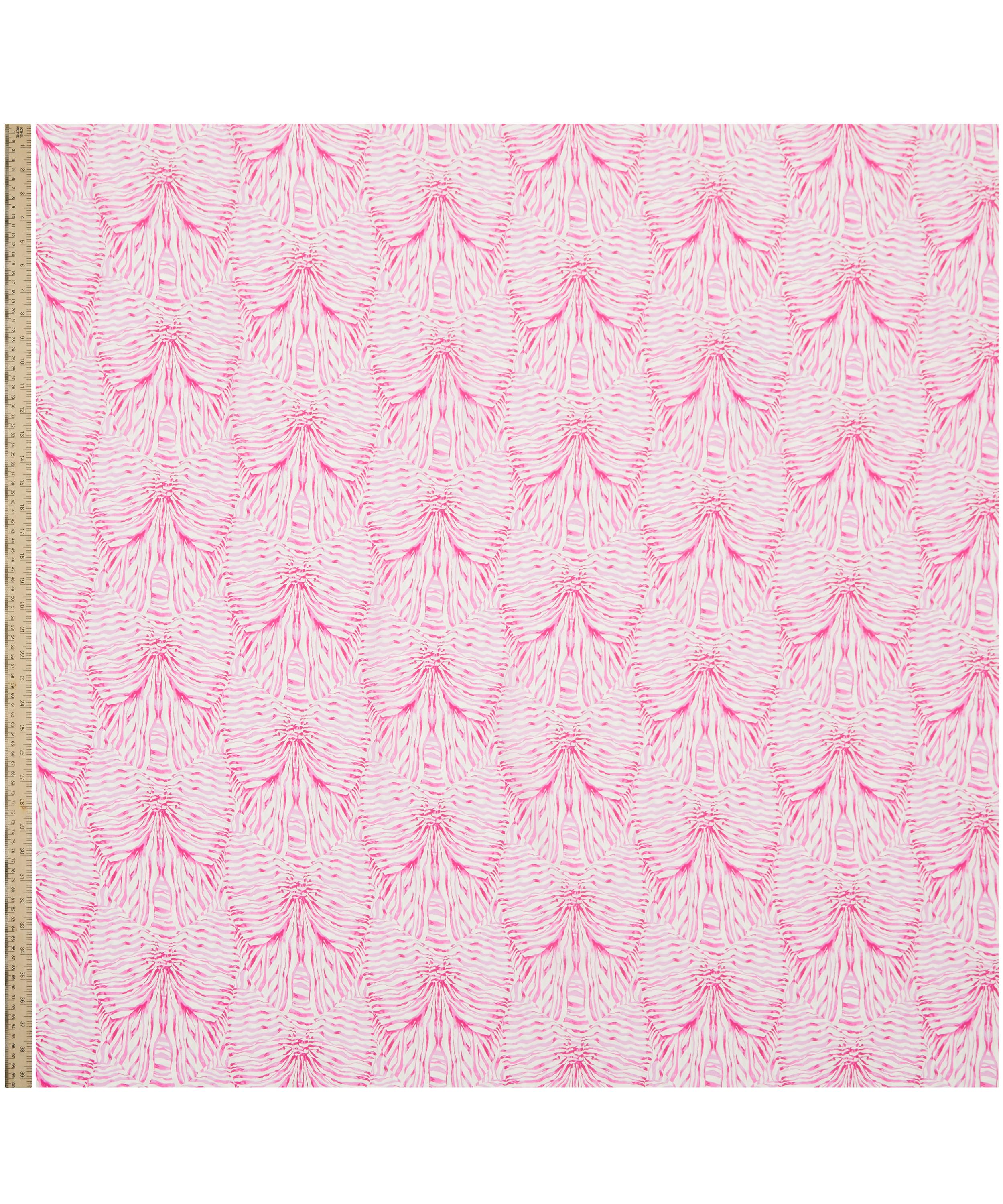 Liberty Fabrics - Stripe and Bow Crepe de Chine image number 1