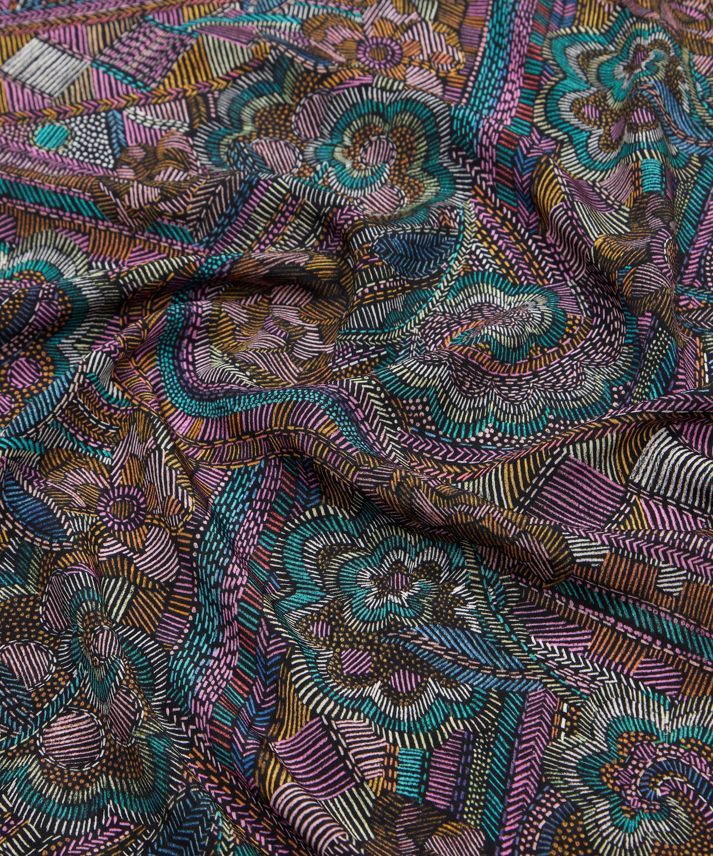 Liberty Fabrics - Disco Fever Crepe de Chine image number 3