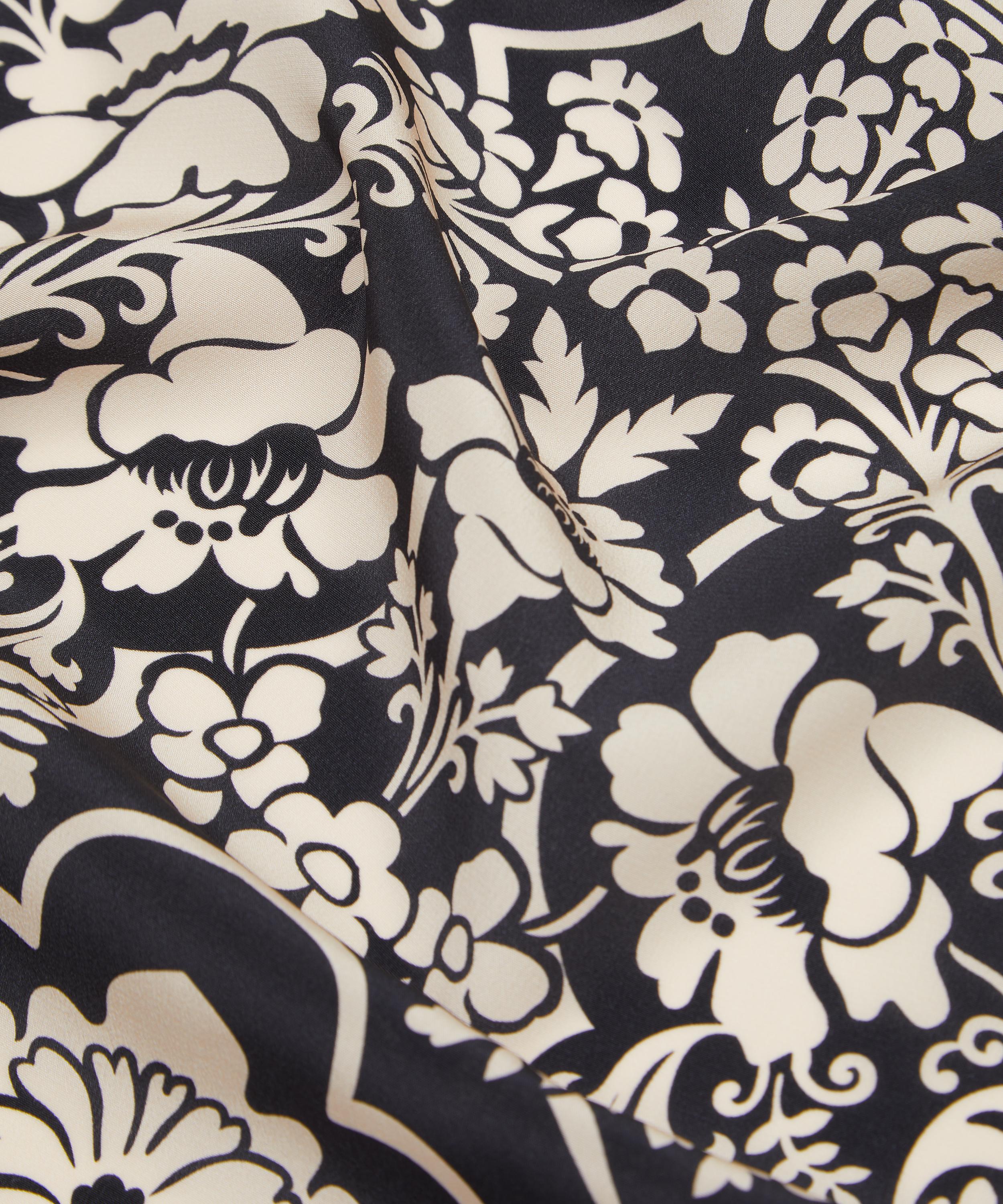 Liberty Fabrics - Flamboyance Silhouette Crepe de Chine image number 3