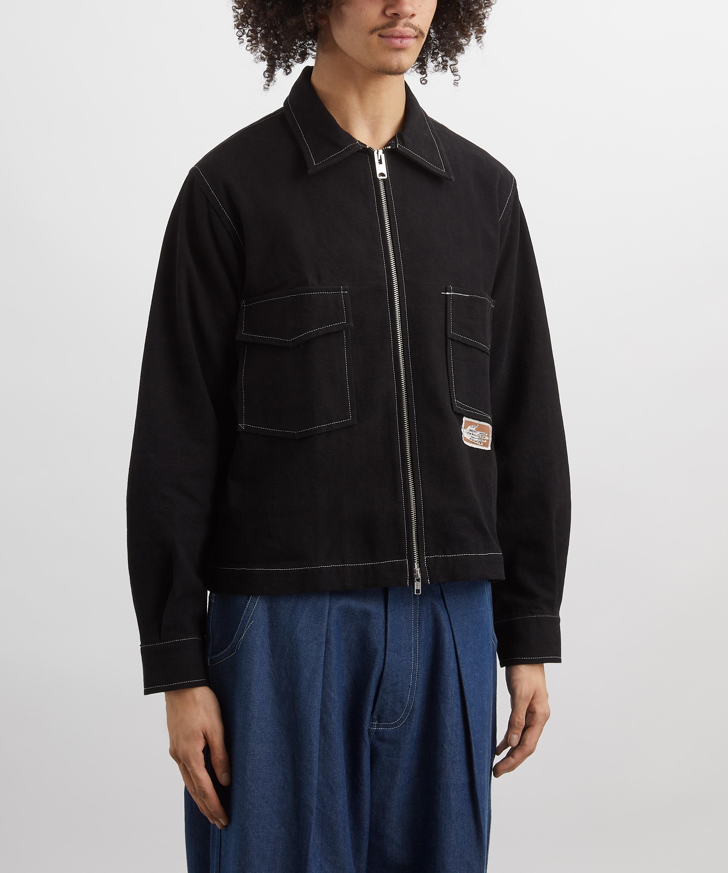 STORY mfg. - 555 Black Wonky Wear Jacket image number 2
