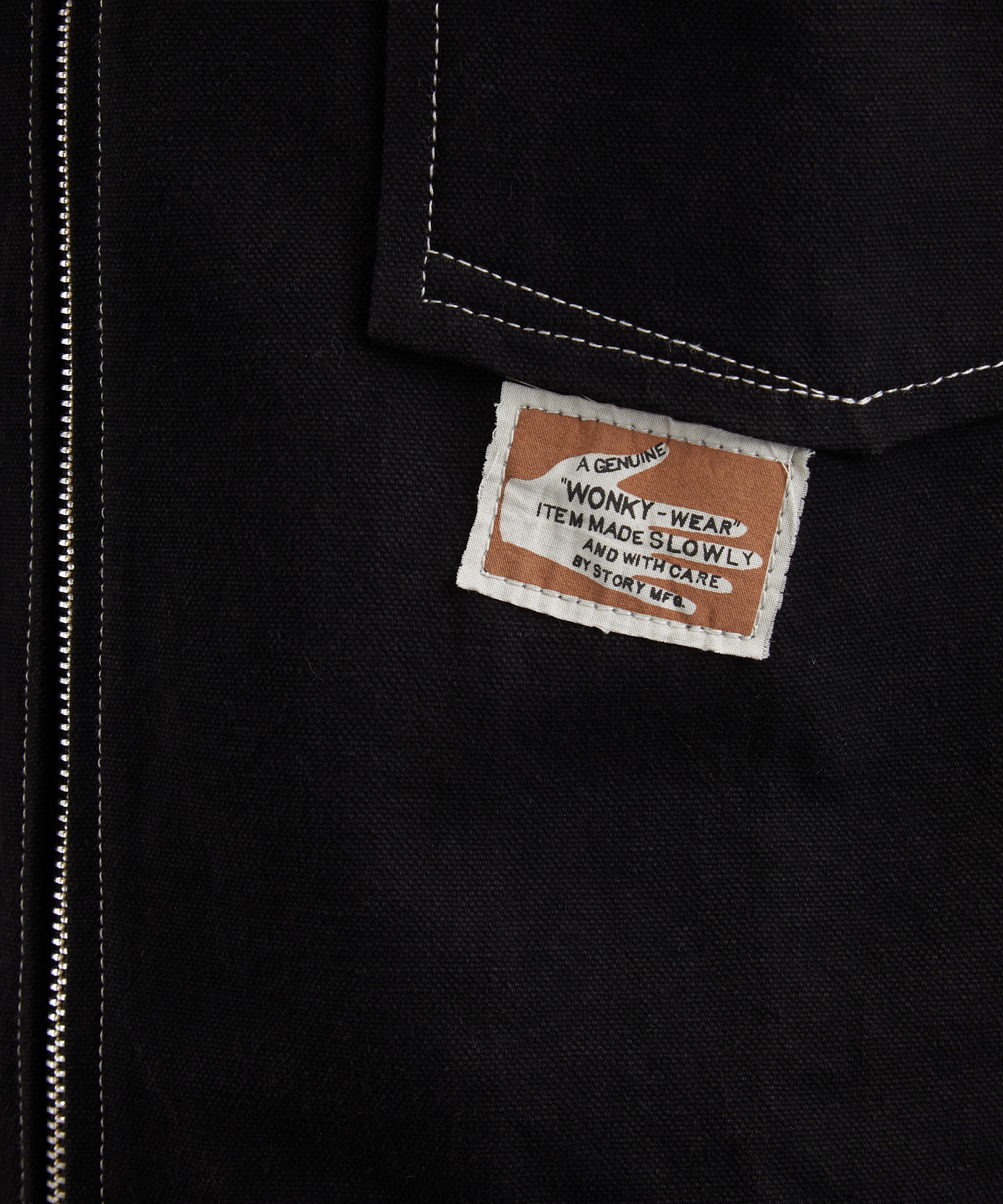 STORY mfg. - 555 Black Wonky Wear Jacket image number 4