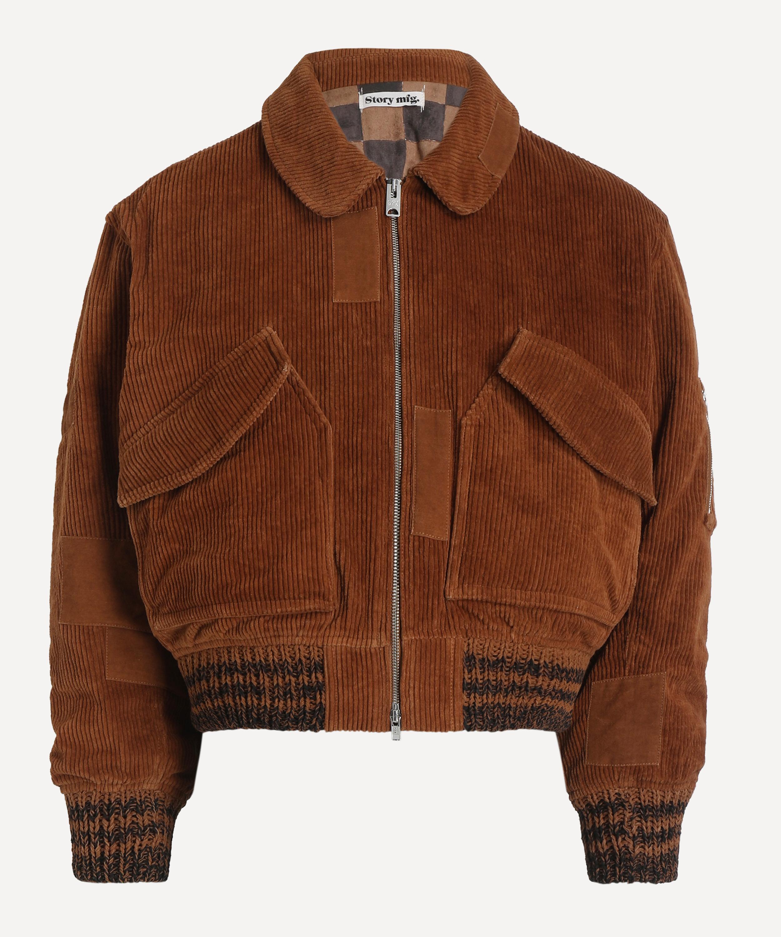 STORY mfg. - Grain Corduroy Bomber Jacket image number 0