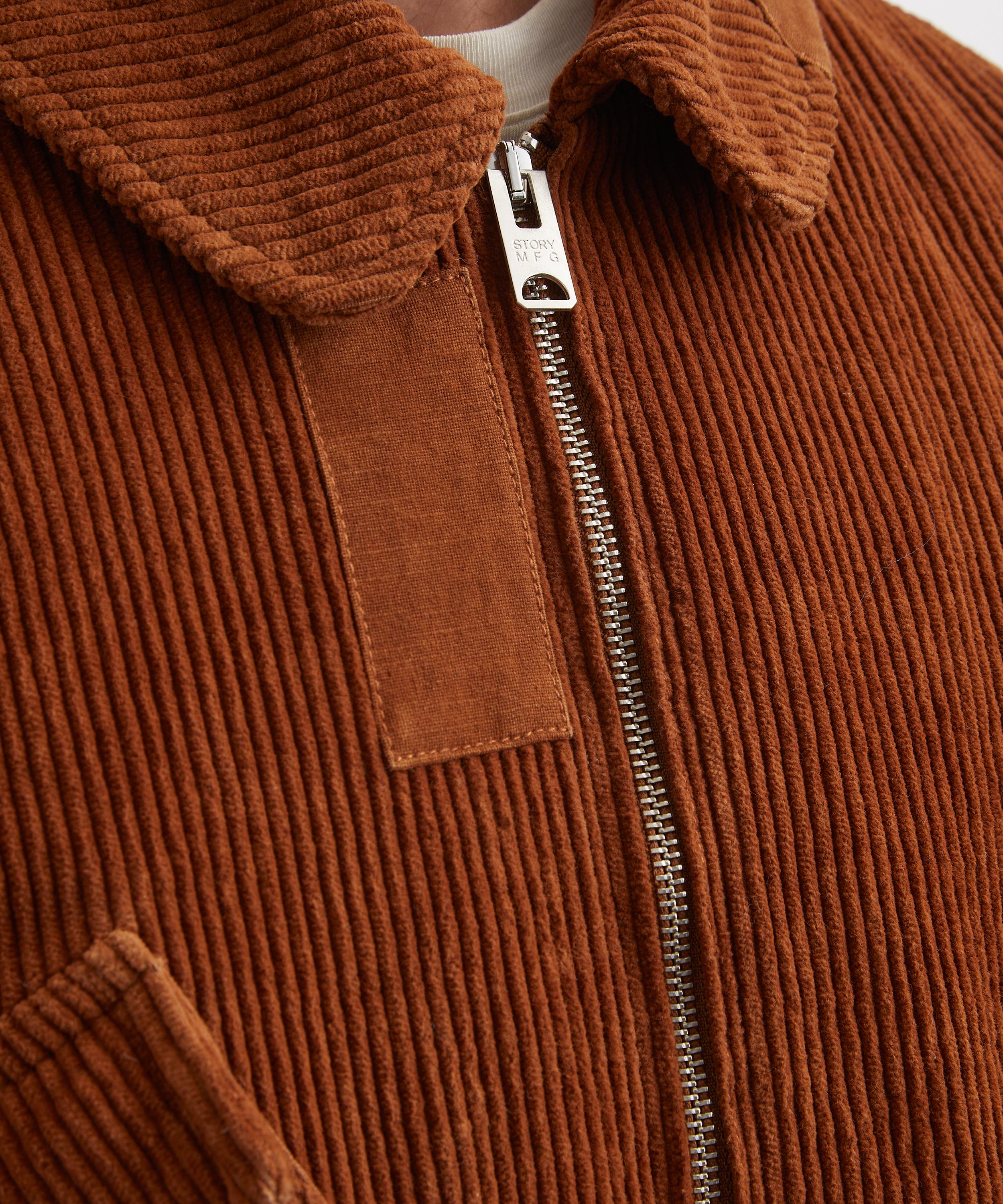 STORY mfg. - Grain Corduroy Bomber Jacket image number 4