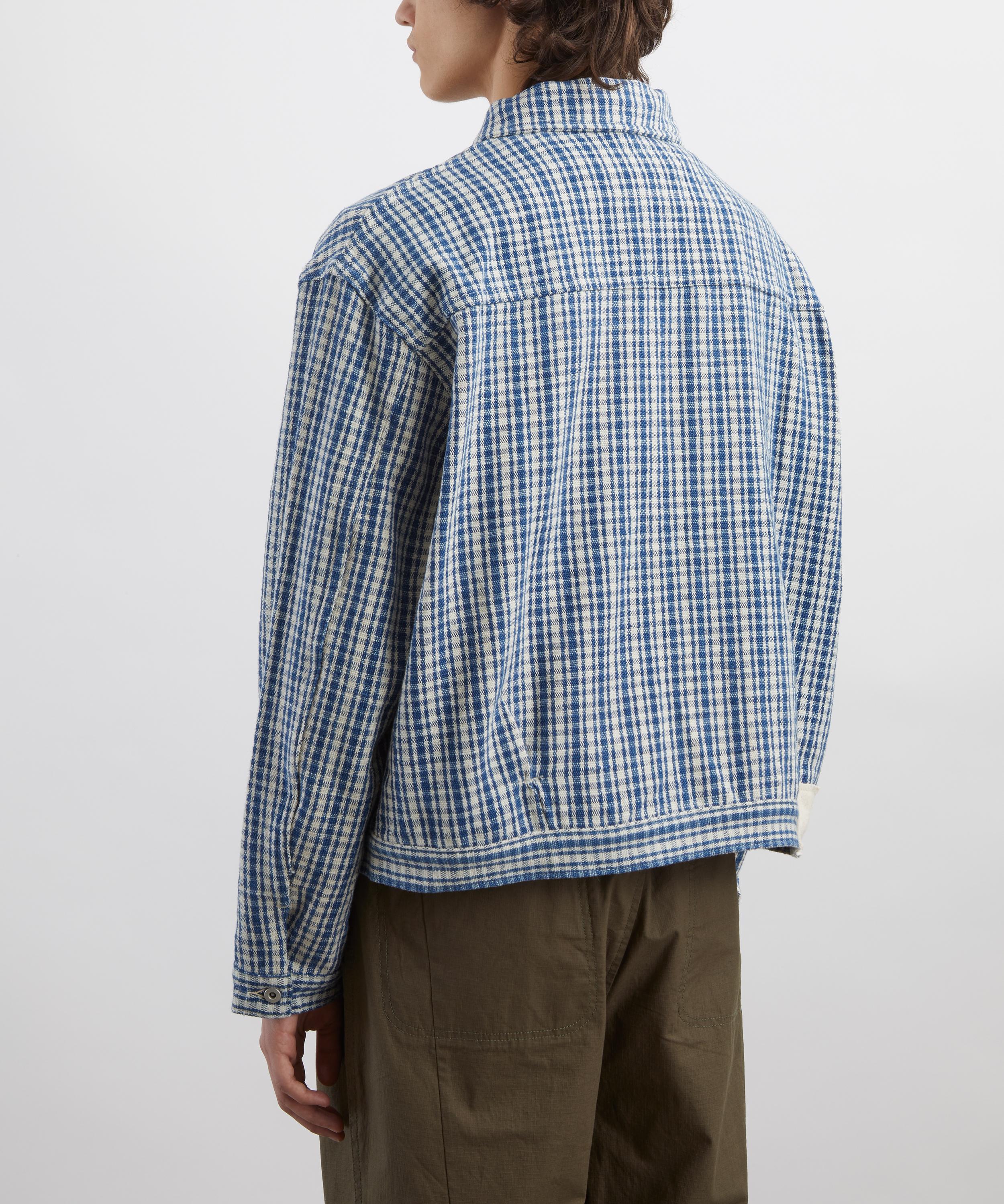 STORY mfg. - Sundae Indigo Wobbly Waffle Jacket image number 3