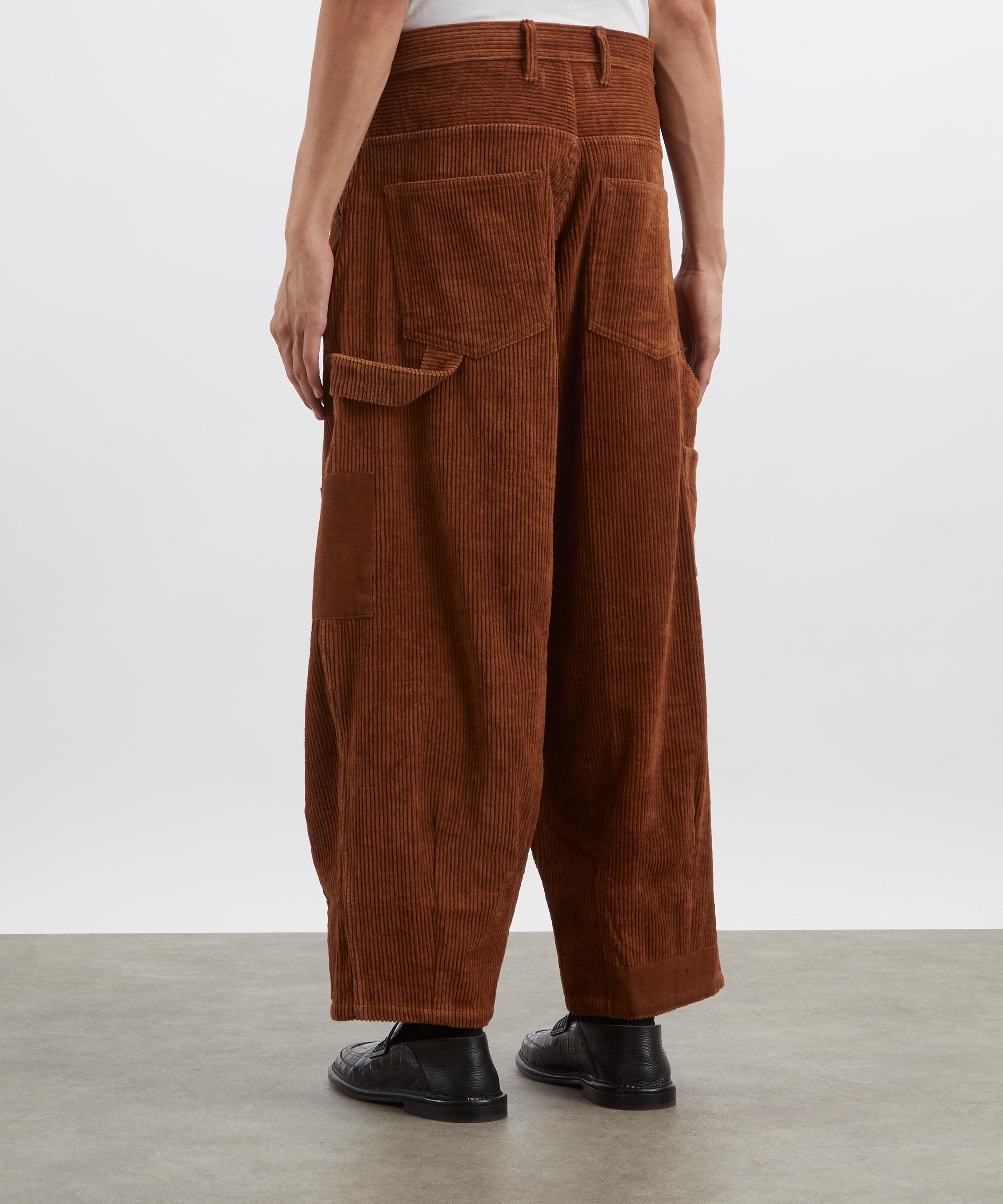 STORY mfg. - Lush Corduroy Carpenter Trousers image number 3