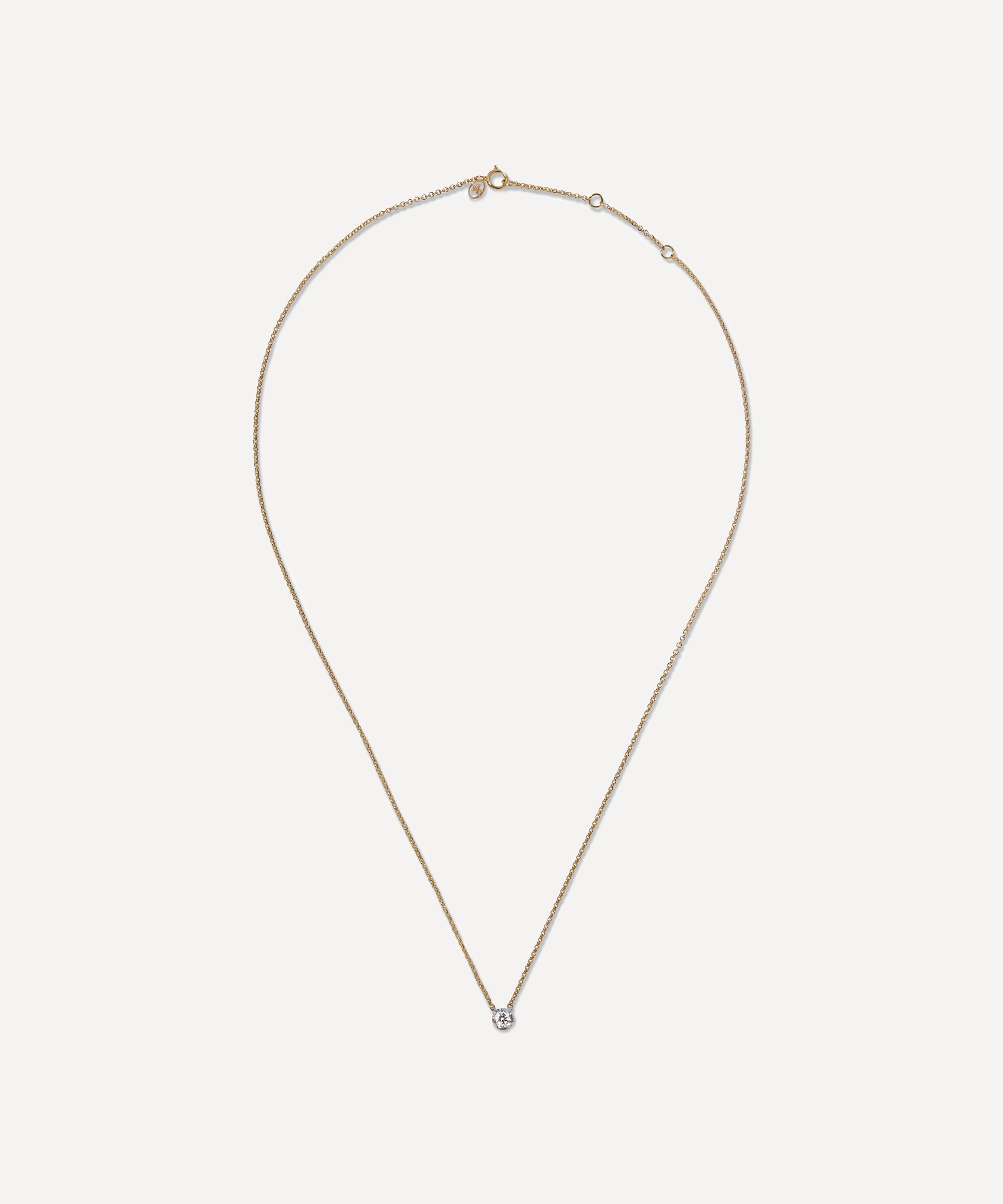 Annoushka - 18ct Gold Whoopsie Daisy Diamond Pendant Necklace image number 1